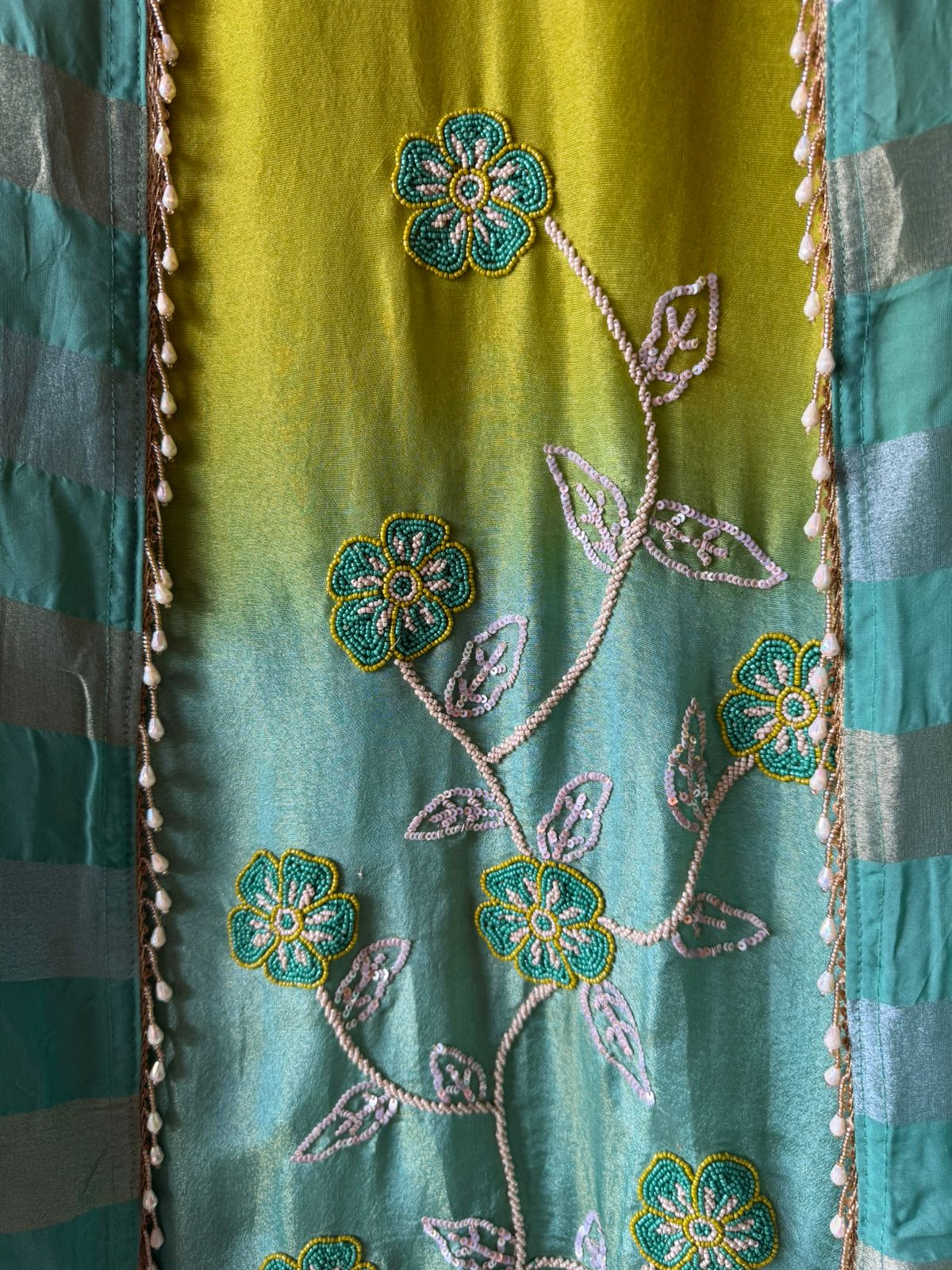 Tissue fabric Unstitched shirt