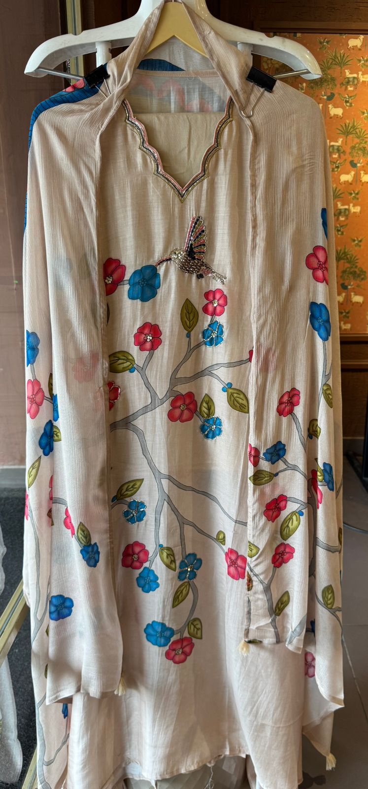 Pure Mul Muslin light Weight Unstitched shirt