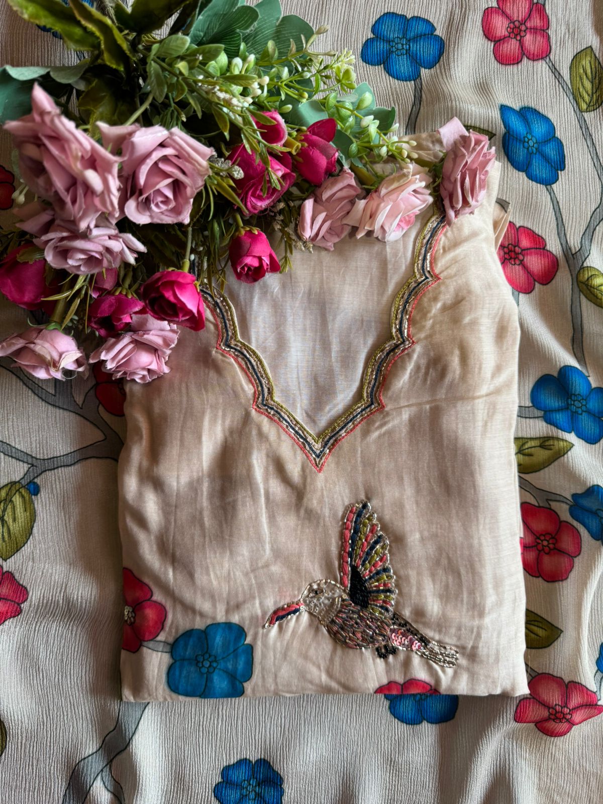 Pure Mul Muslin light Weight Unstitched shirt