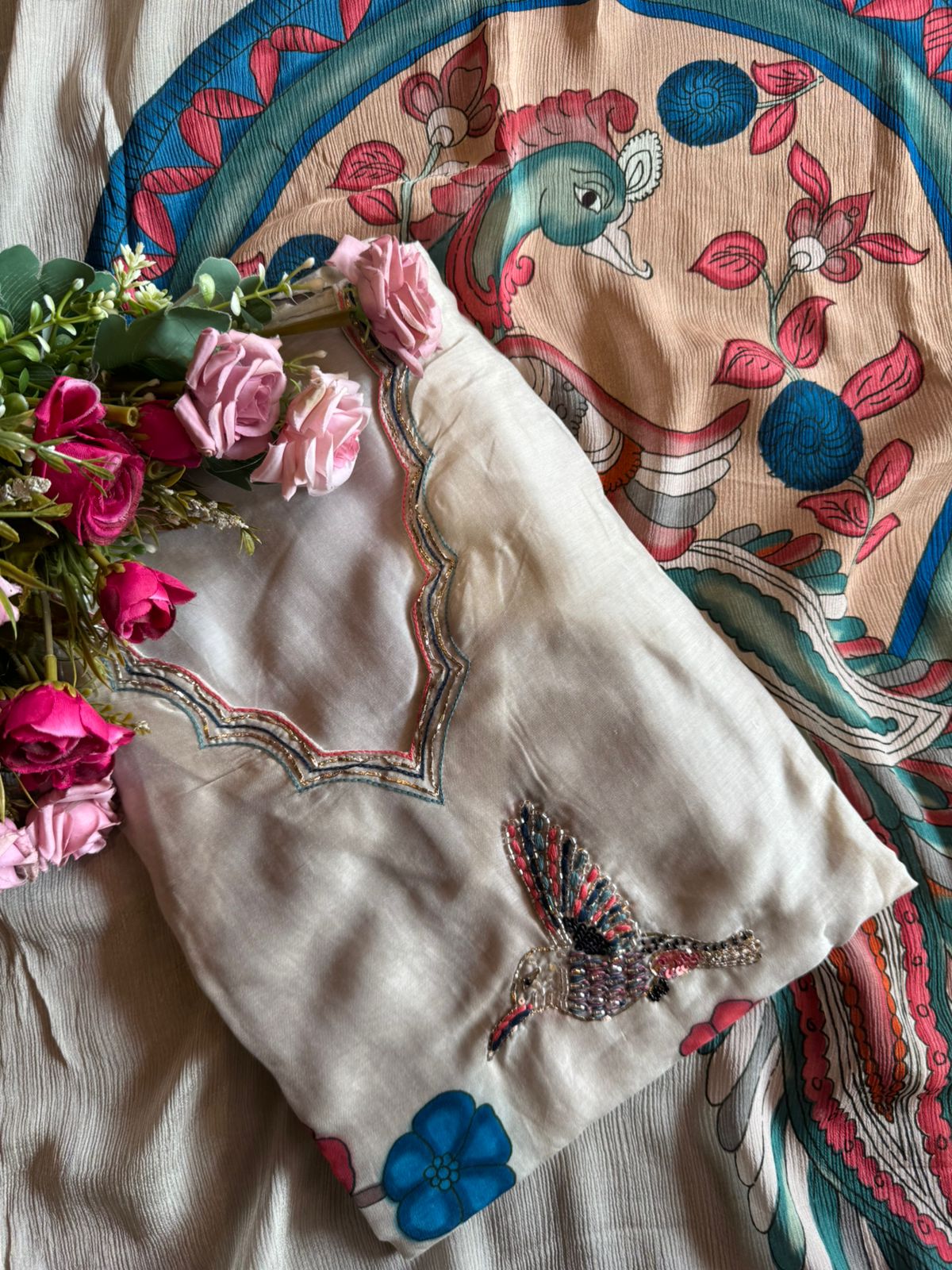 Pure Mul Muslin light Weight Unstitched shirt