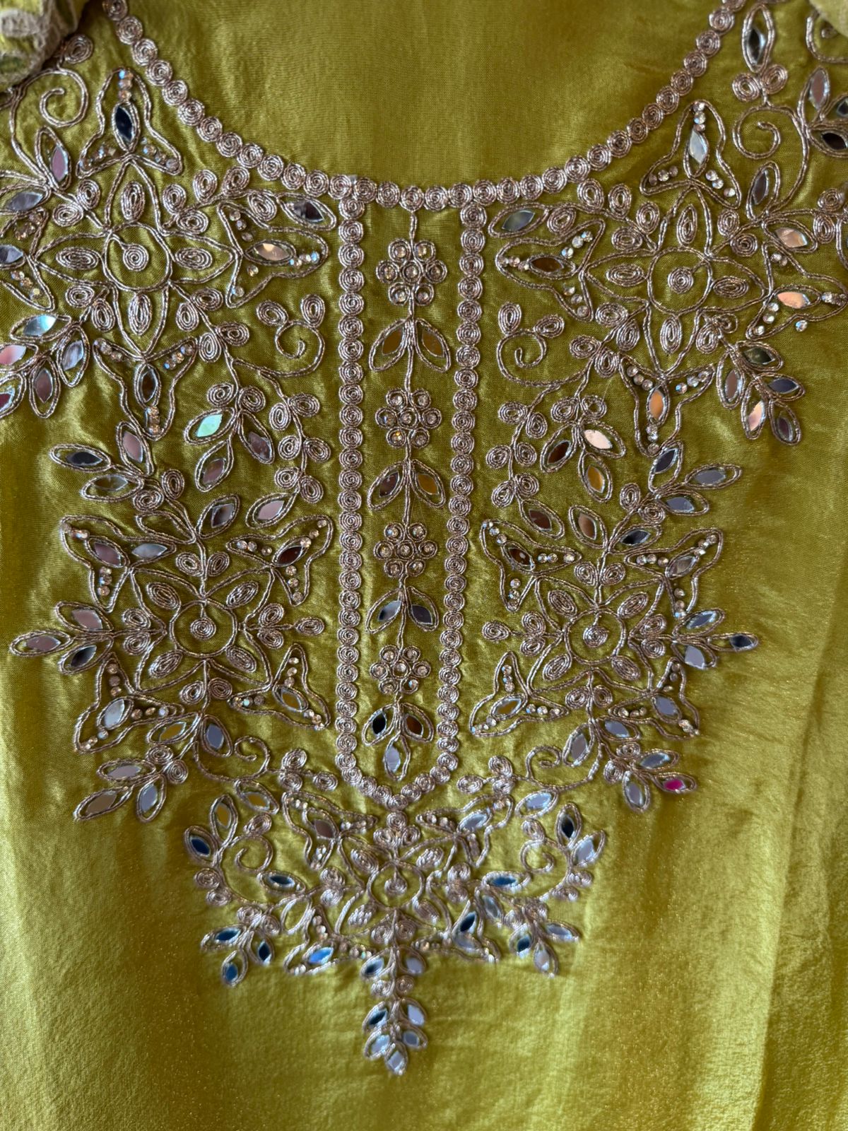 Shimmer tissue Unstitched Suits