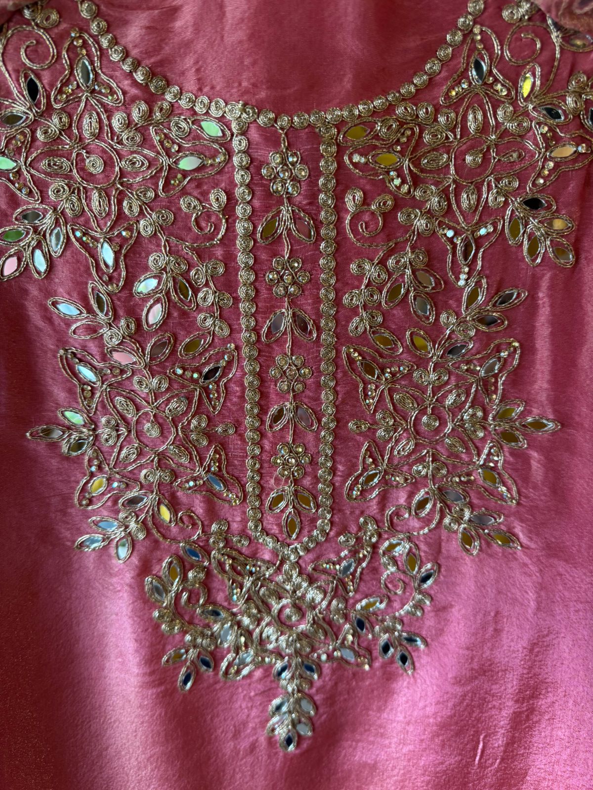 Shimmer tissue Unstitched Suits