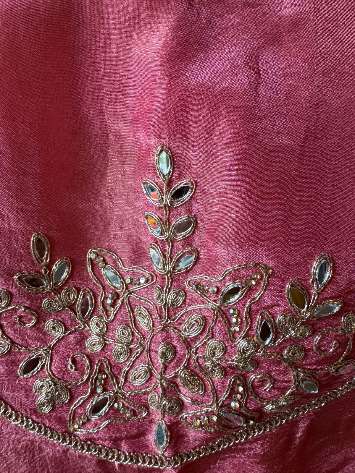 Shimmer tissue Unstitched Suits