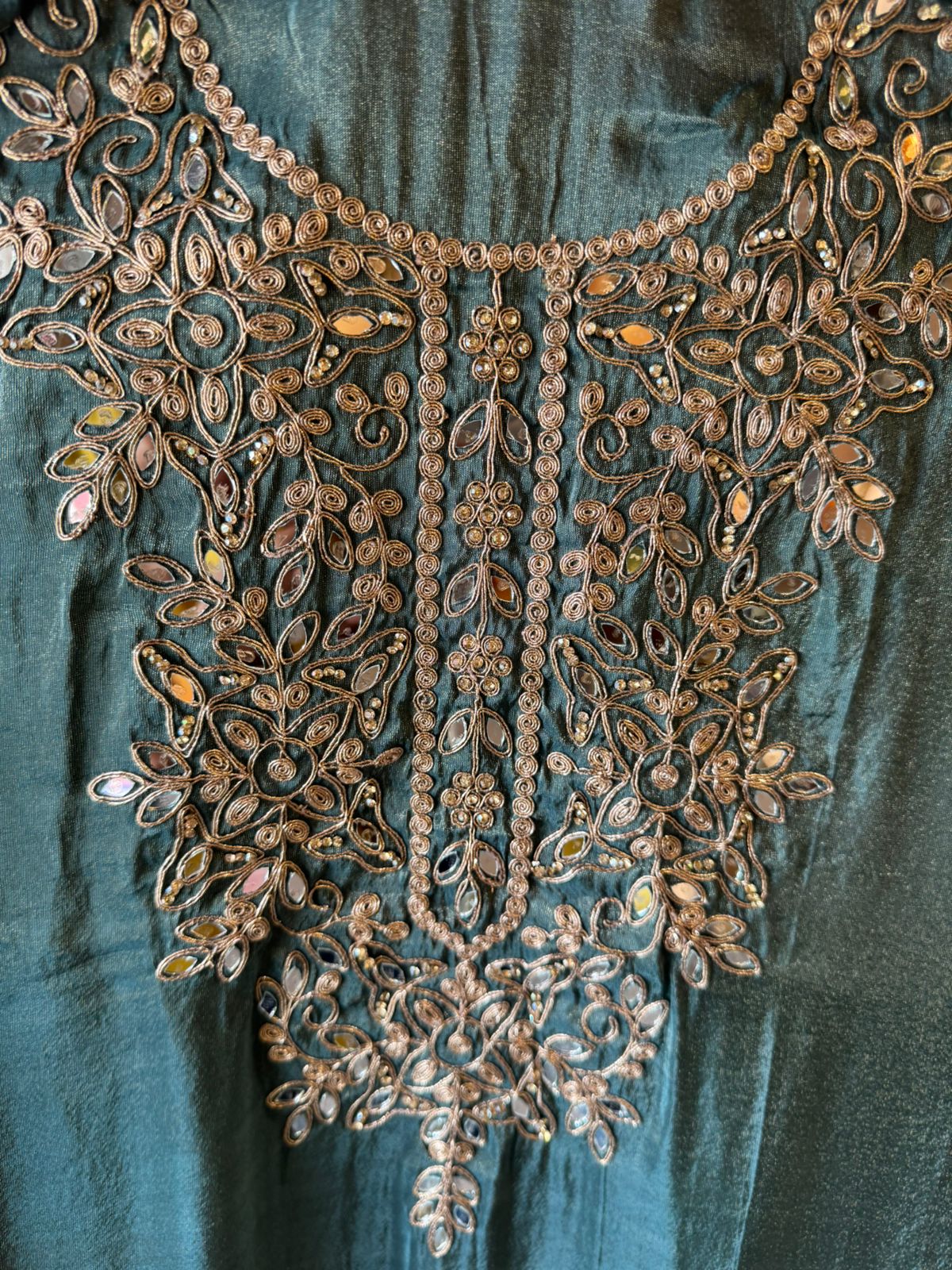 Shimmer tissue Unstitched Suits