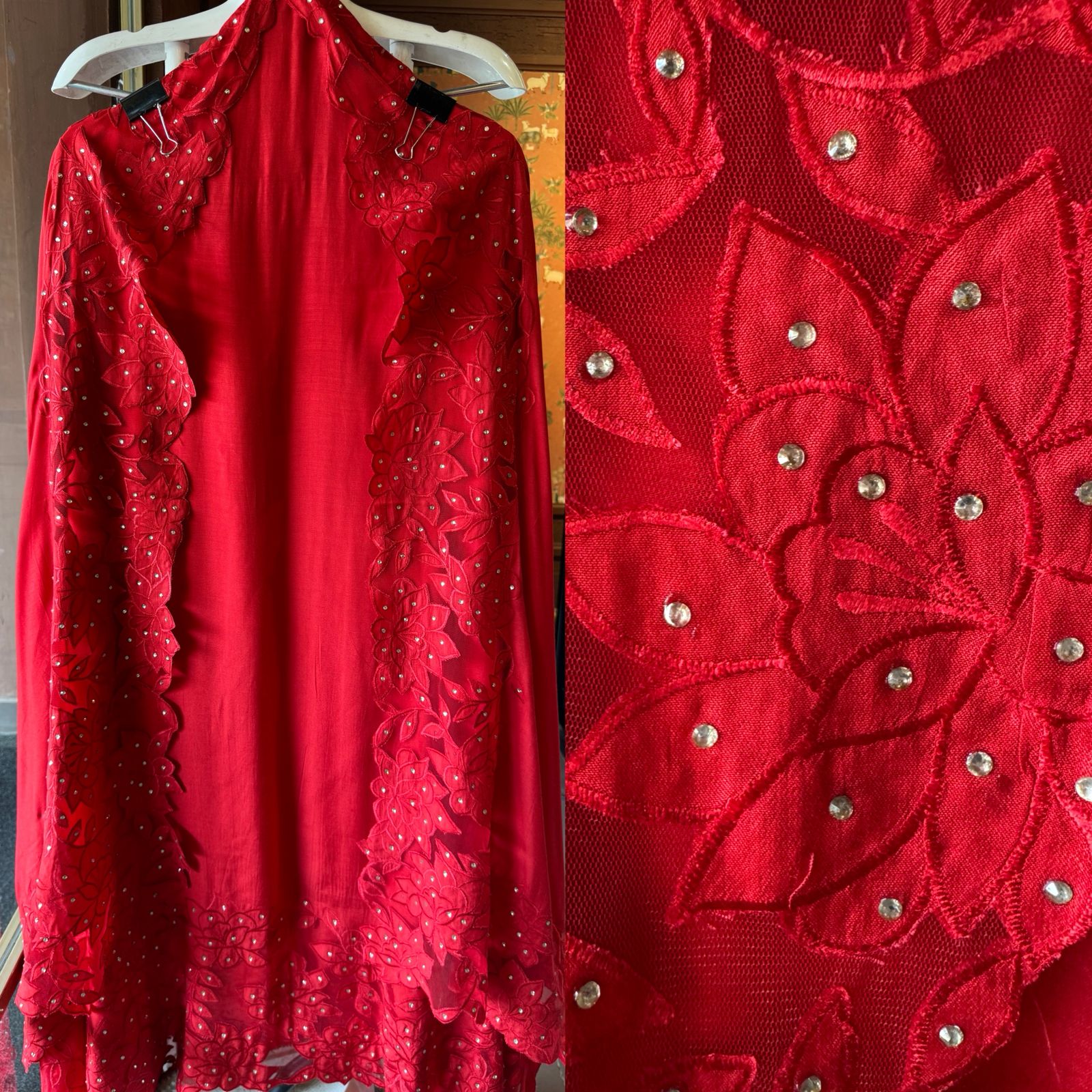 Pure Mul soft muslin unstitched Kurta