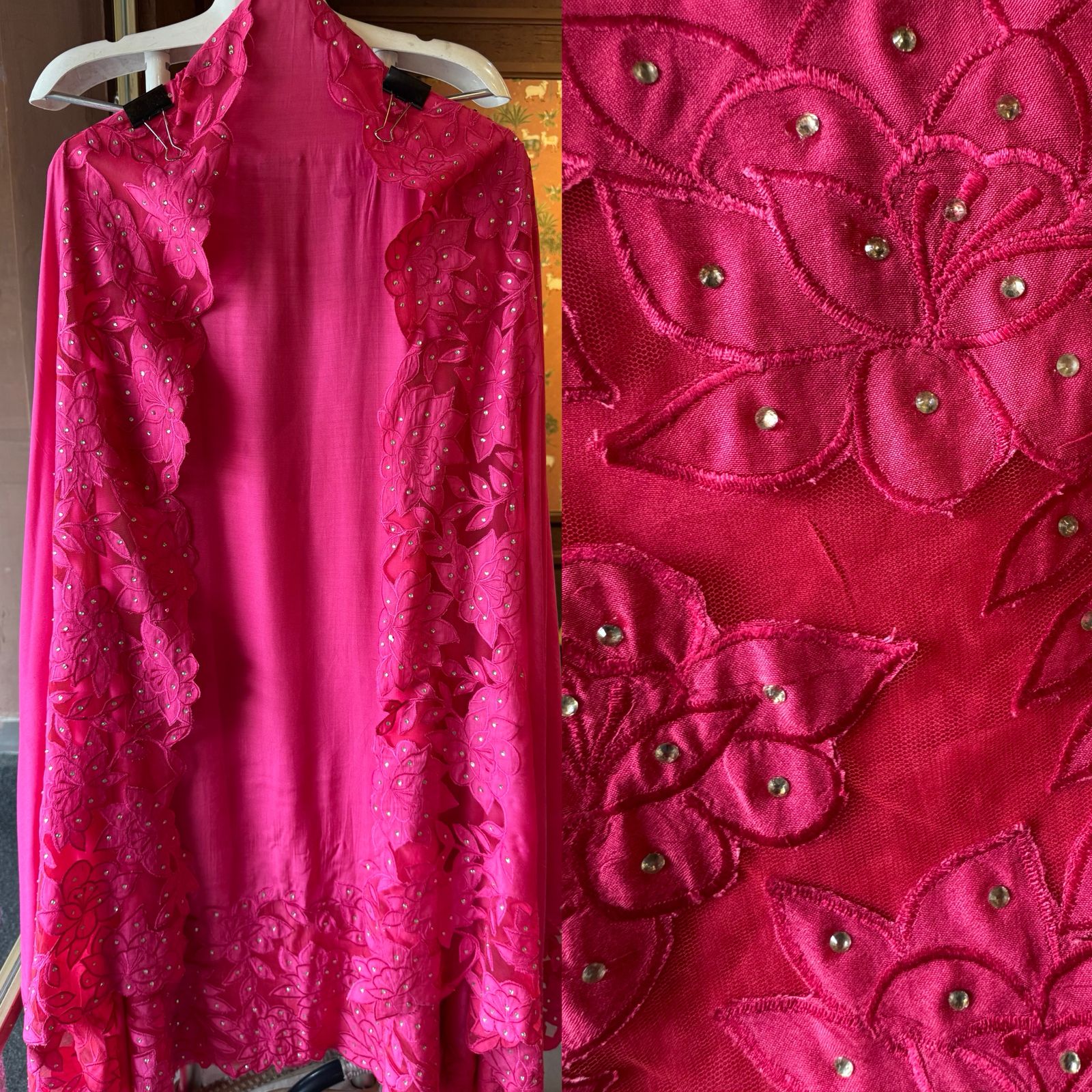 Pure Mul soft muslin unstitched Kurta