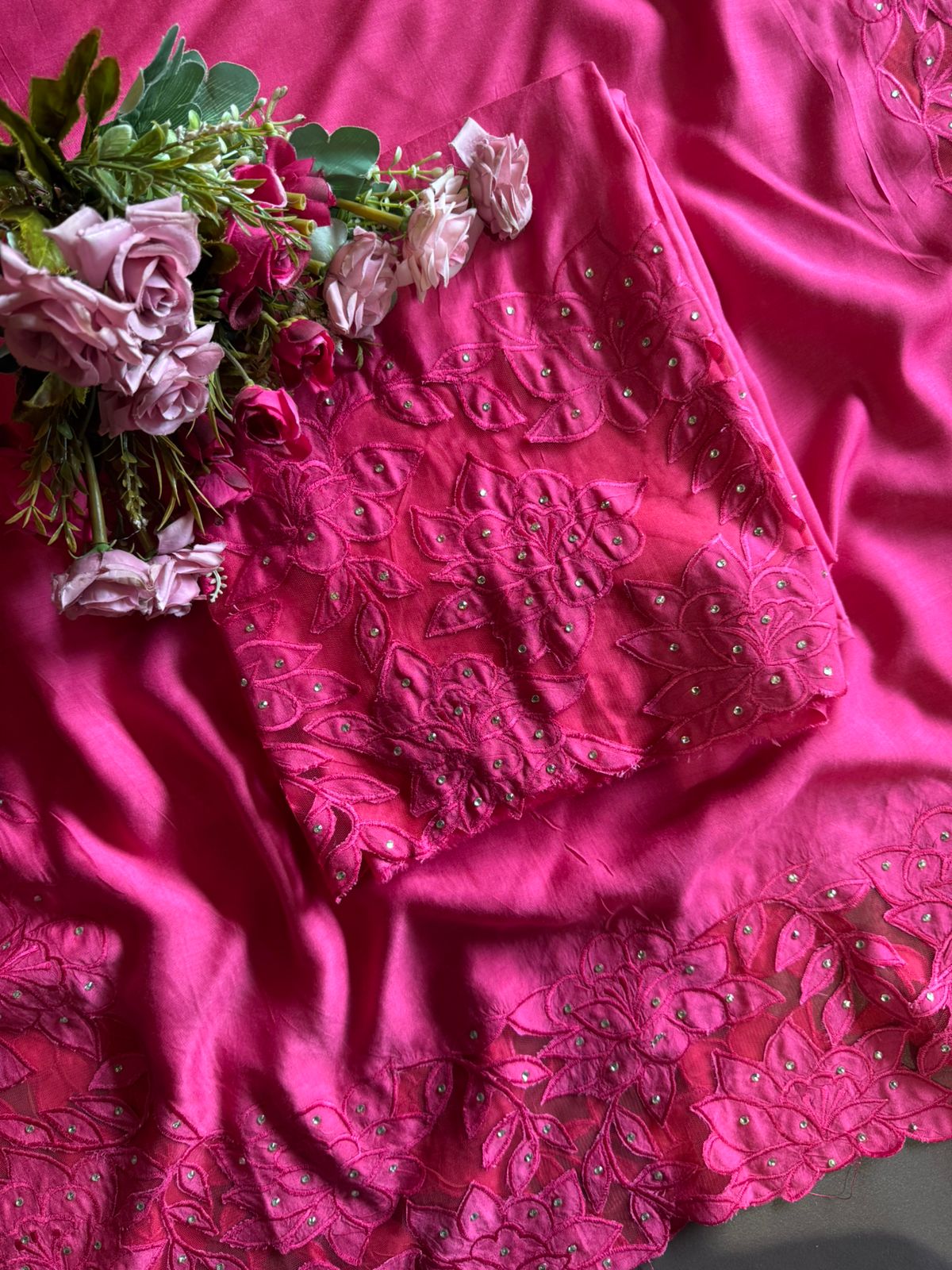 Pure Mul soft muslin unstitched Kurta