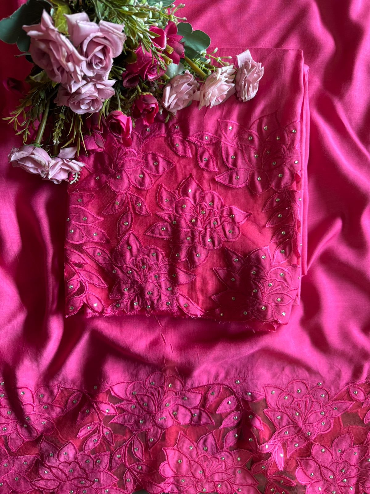 Pure Mul soft muslin unstitched Kurta