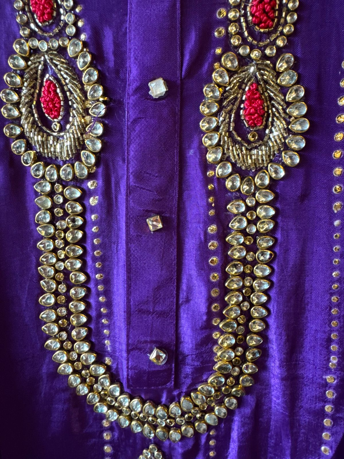 Russian silk Unstitched Shirt