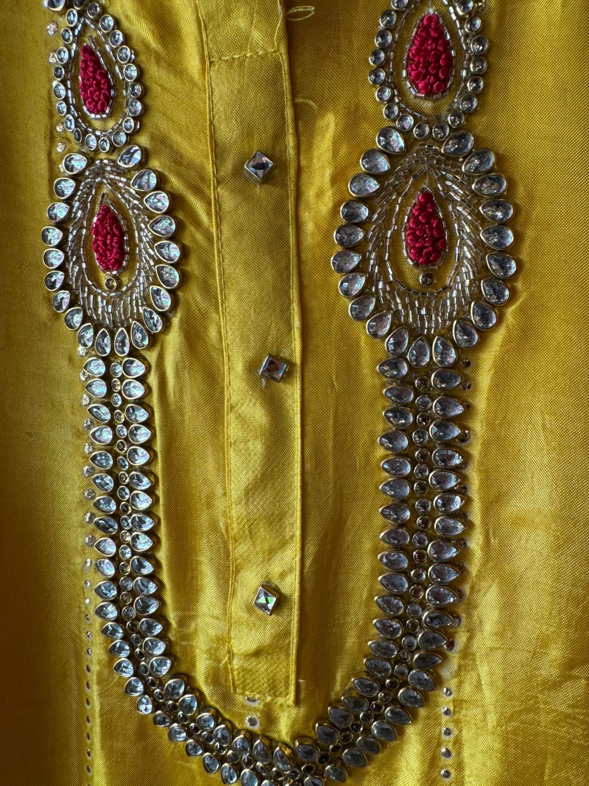 Russian silk Unstitched Shirt