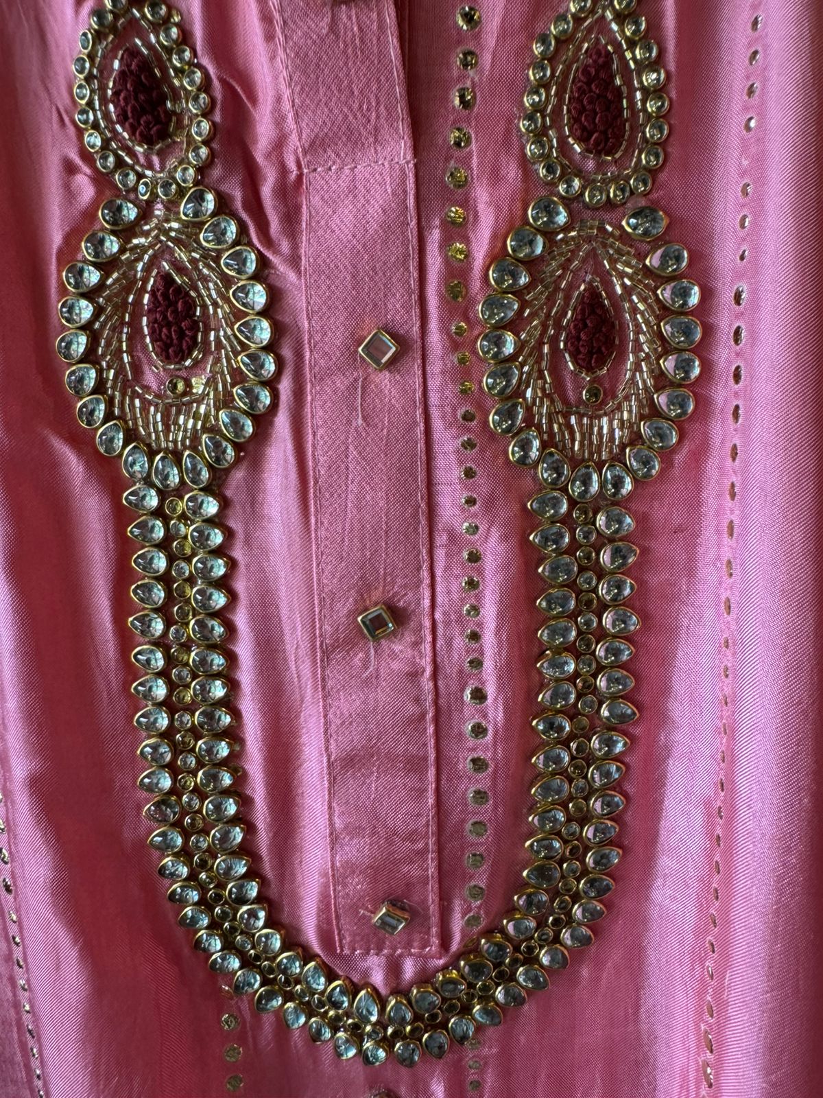 Russian silk Unstitched Shirt