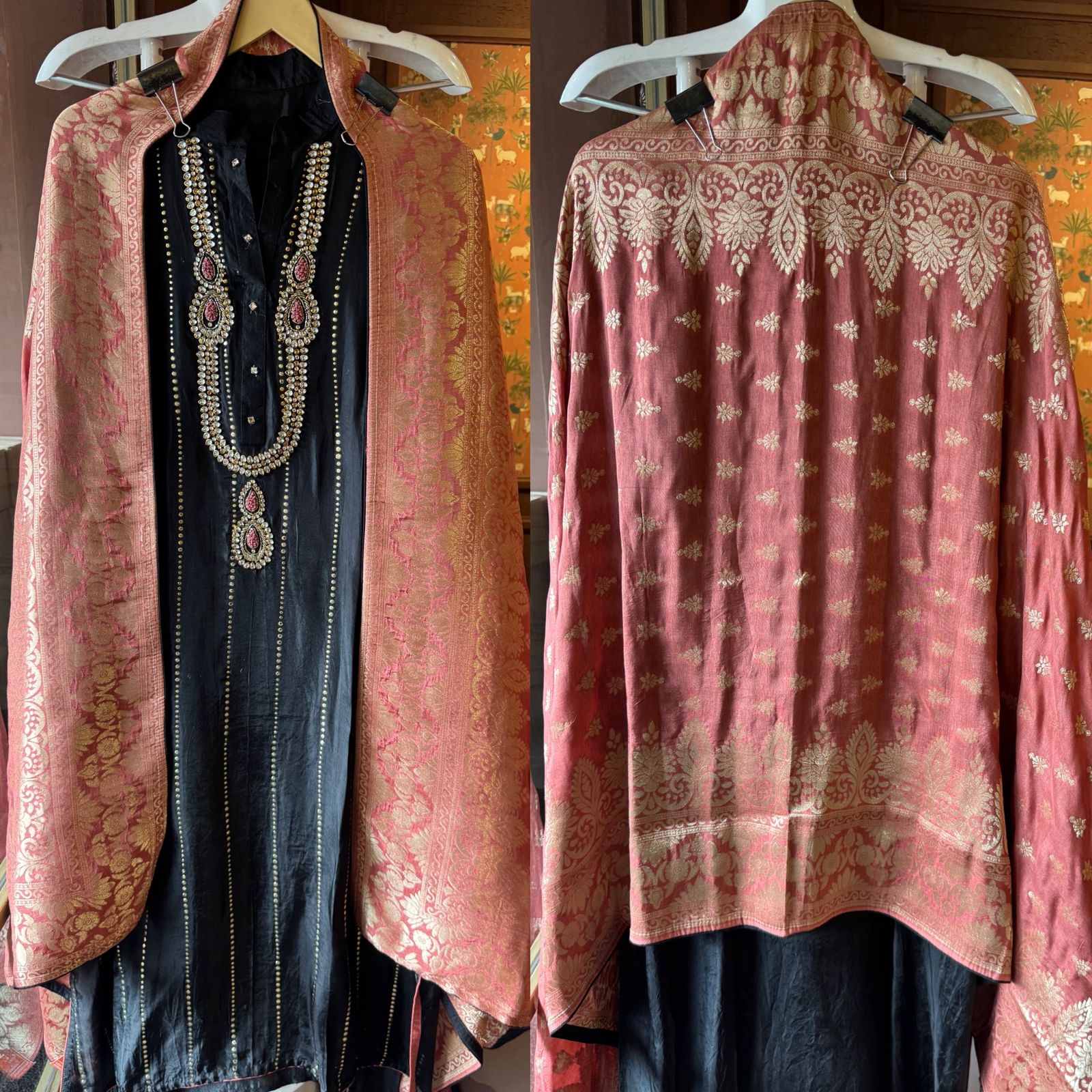 Russian silk Unstitched Shirt