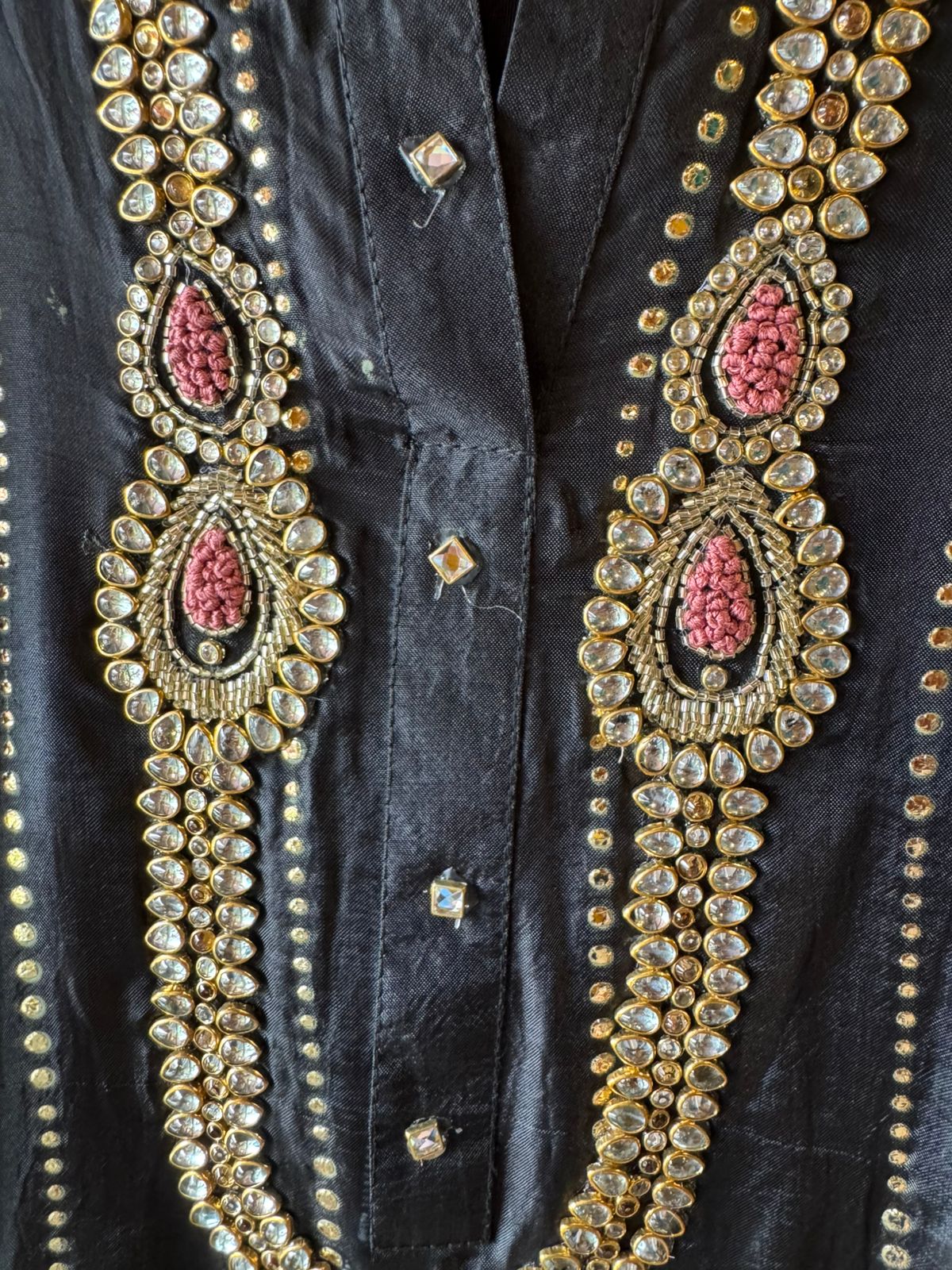 Russian silk Unstitched Shirt