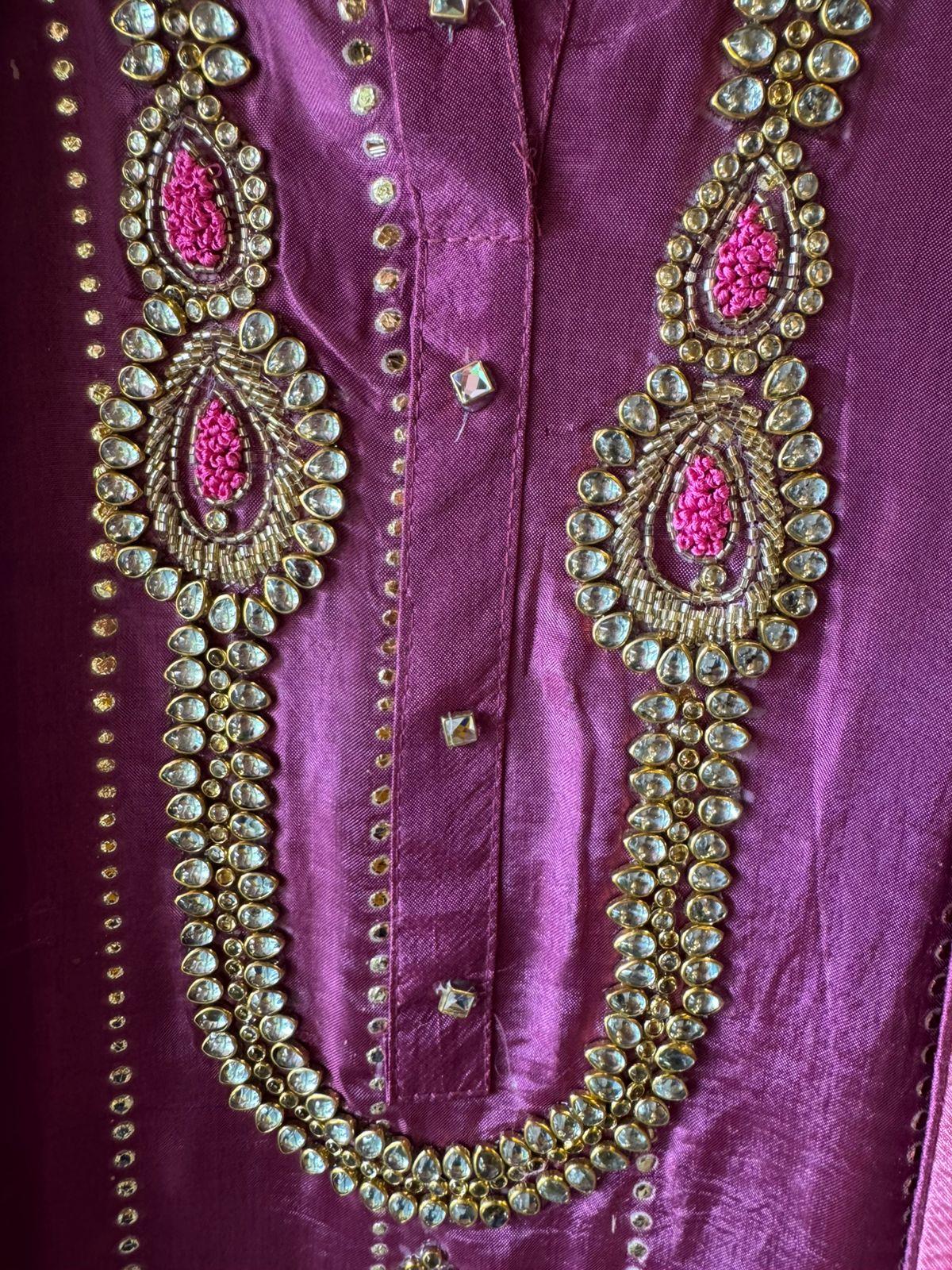 Russian silk Unstitched Shirt