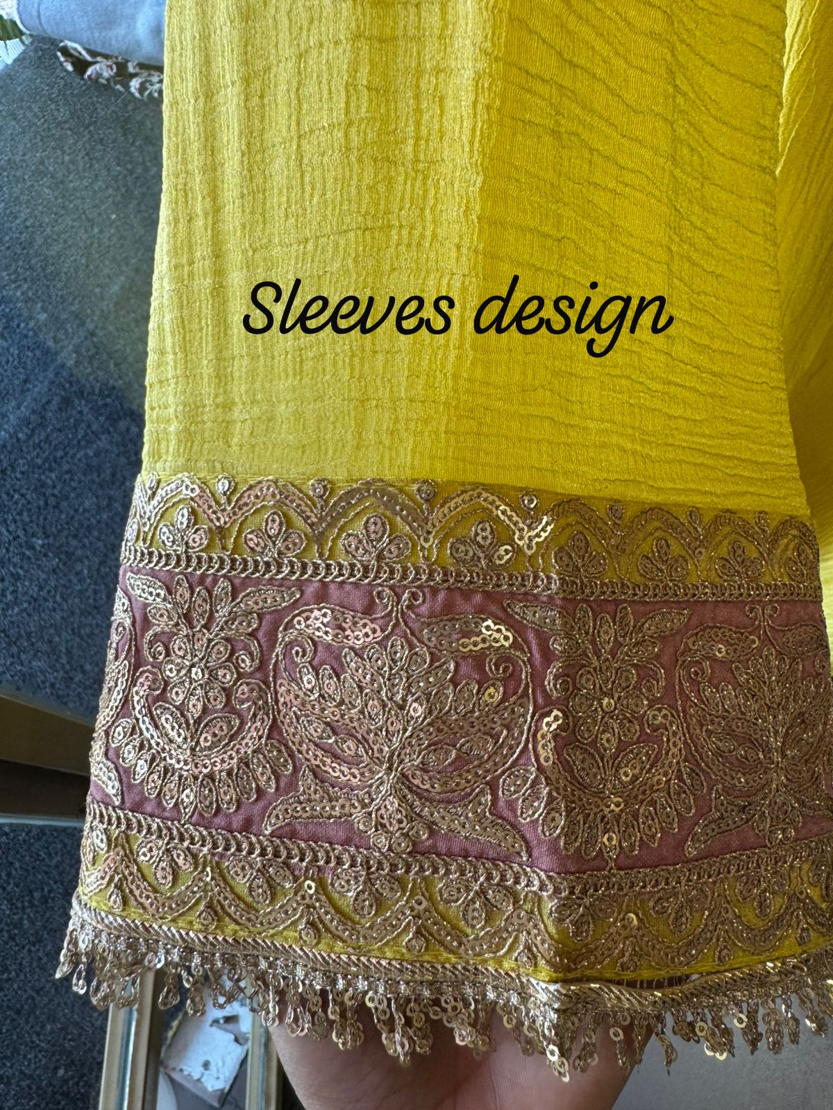 Crushed tissue stitched Shirt