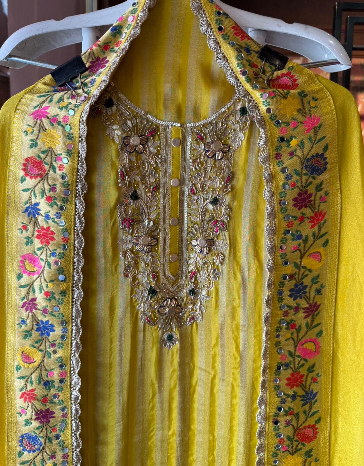 Self tissue Striped Shirt