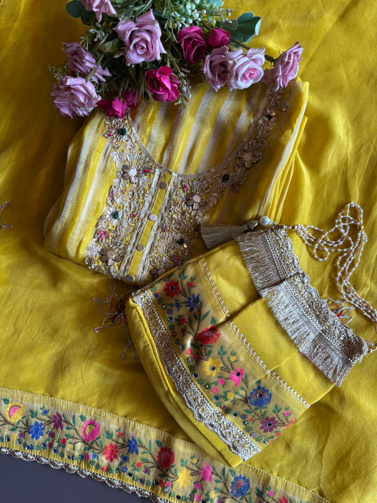 Self tissue Striped Shirt