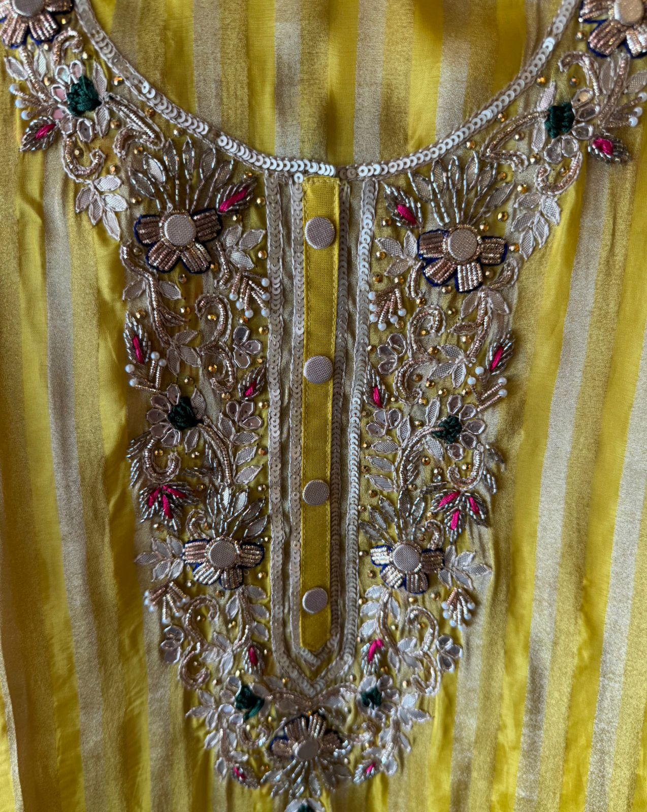 Self tissue Striped Shirt