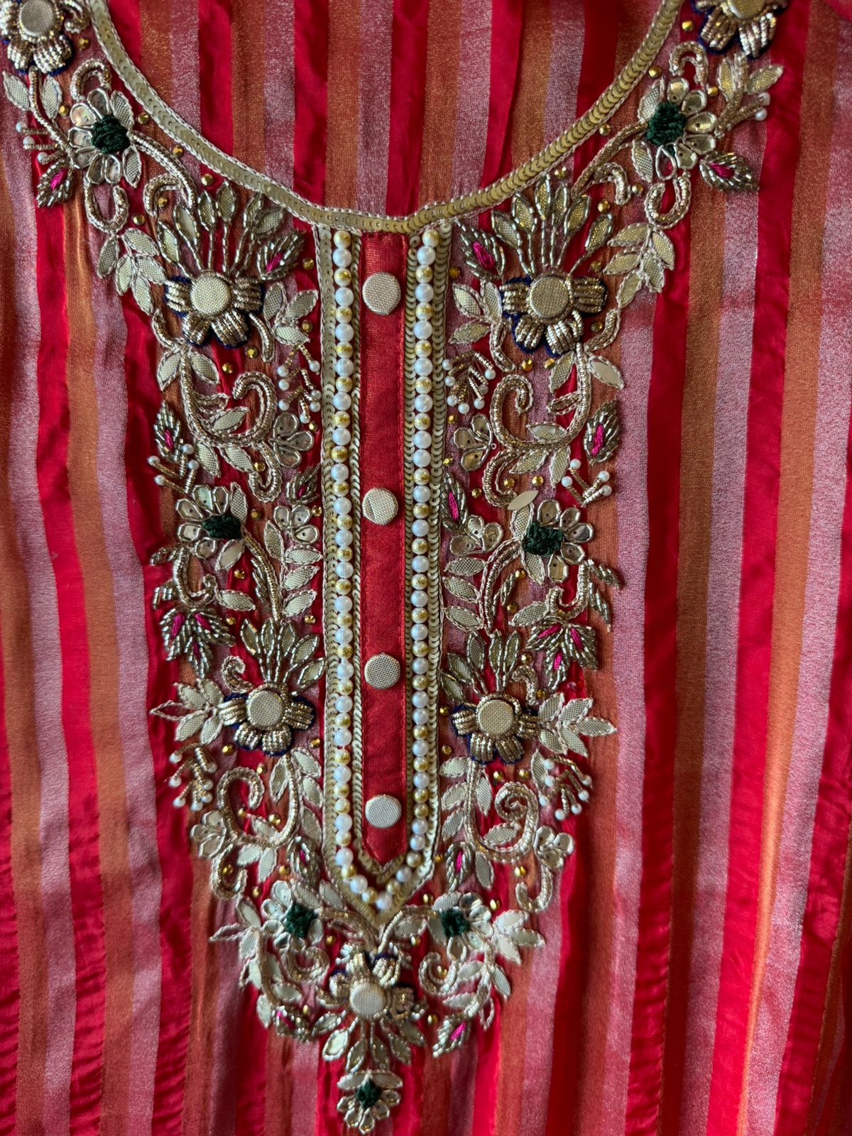 Self tissue Striped Shirt