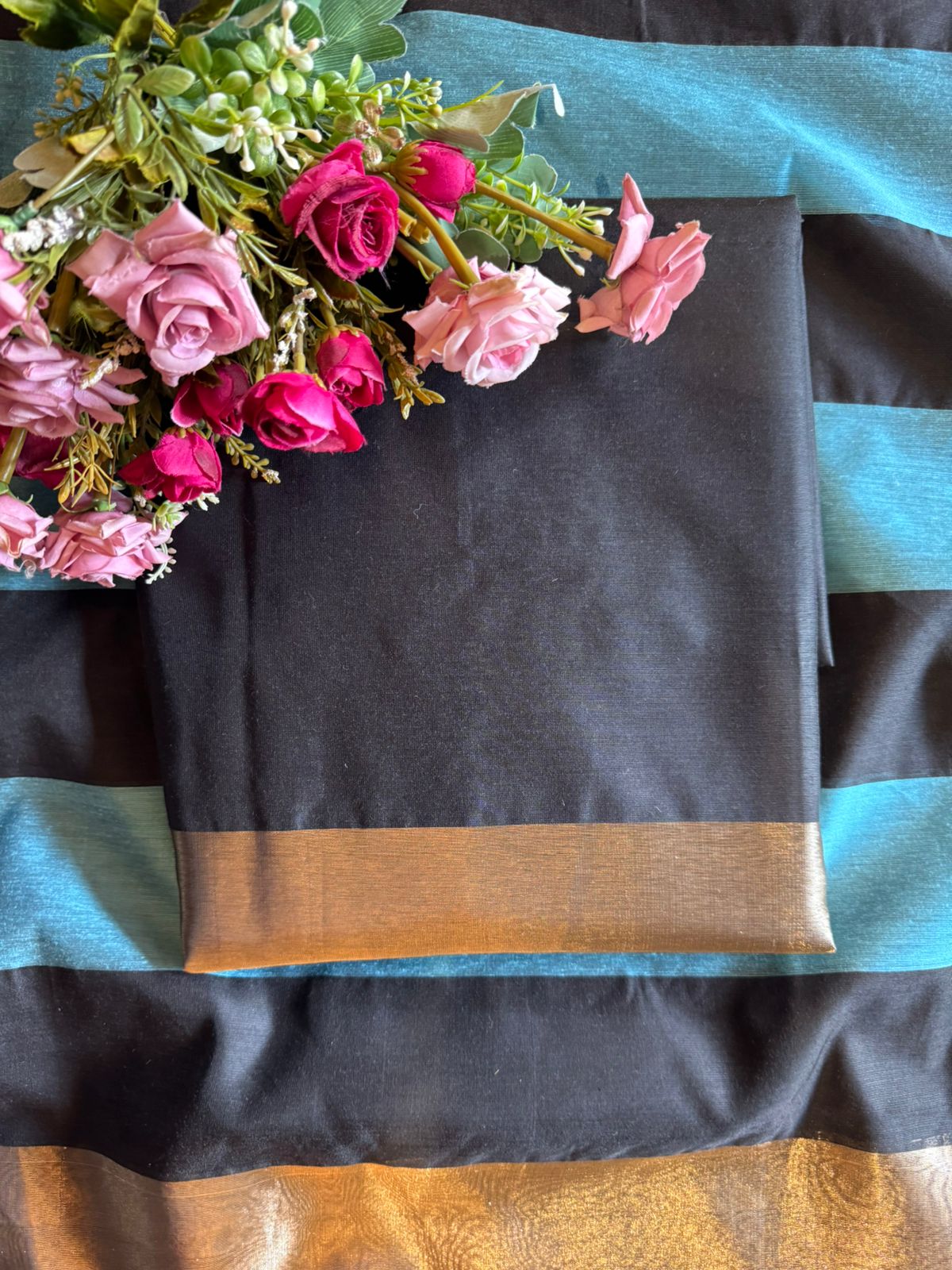 Plain silk Unstitched full size shirt