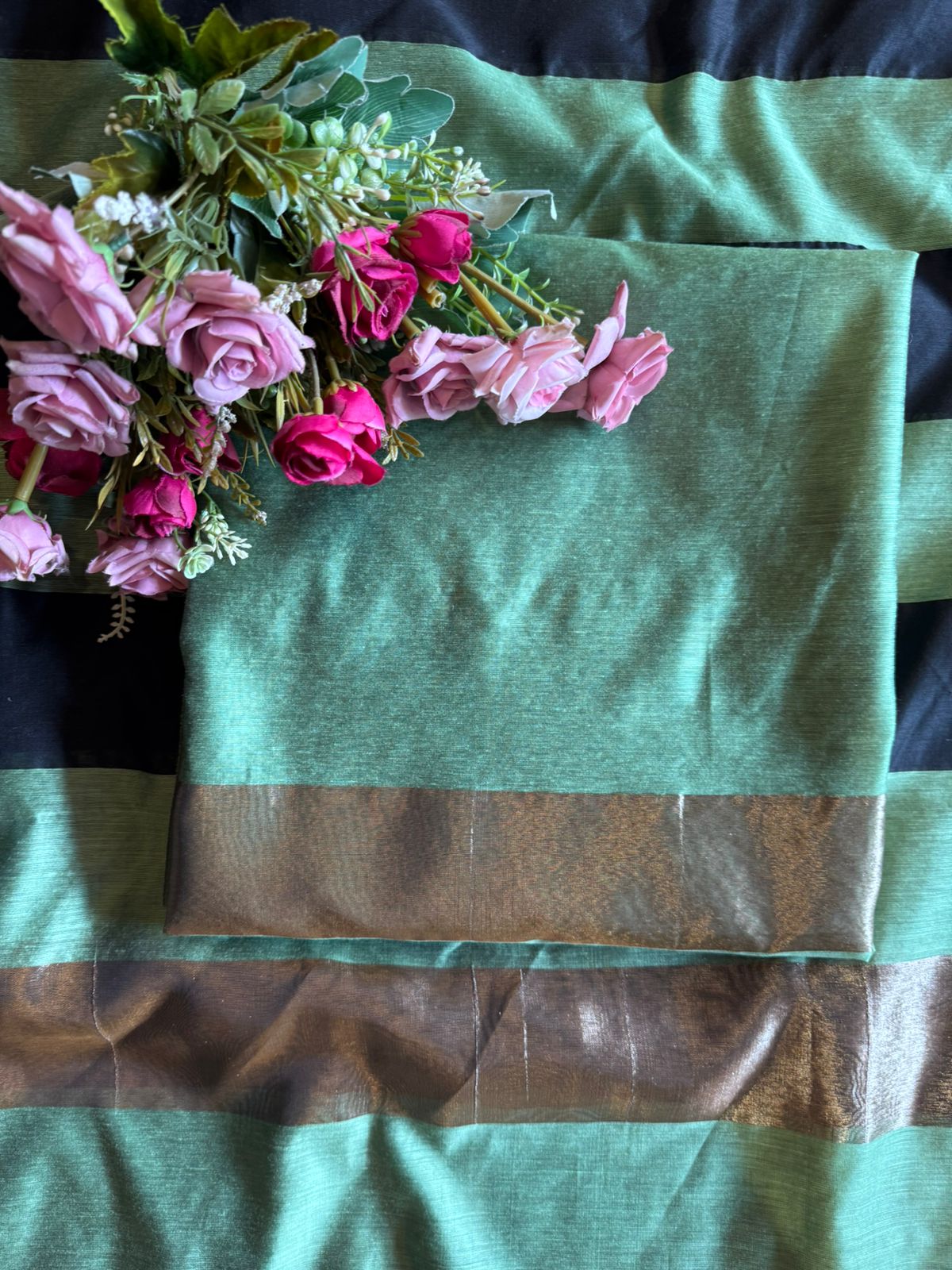 Plain silk Unstitched full size shirt