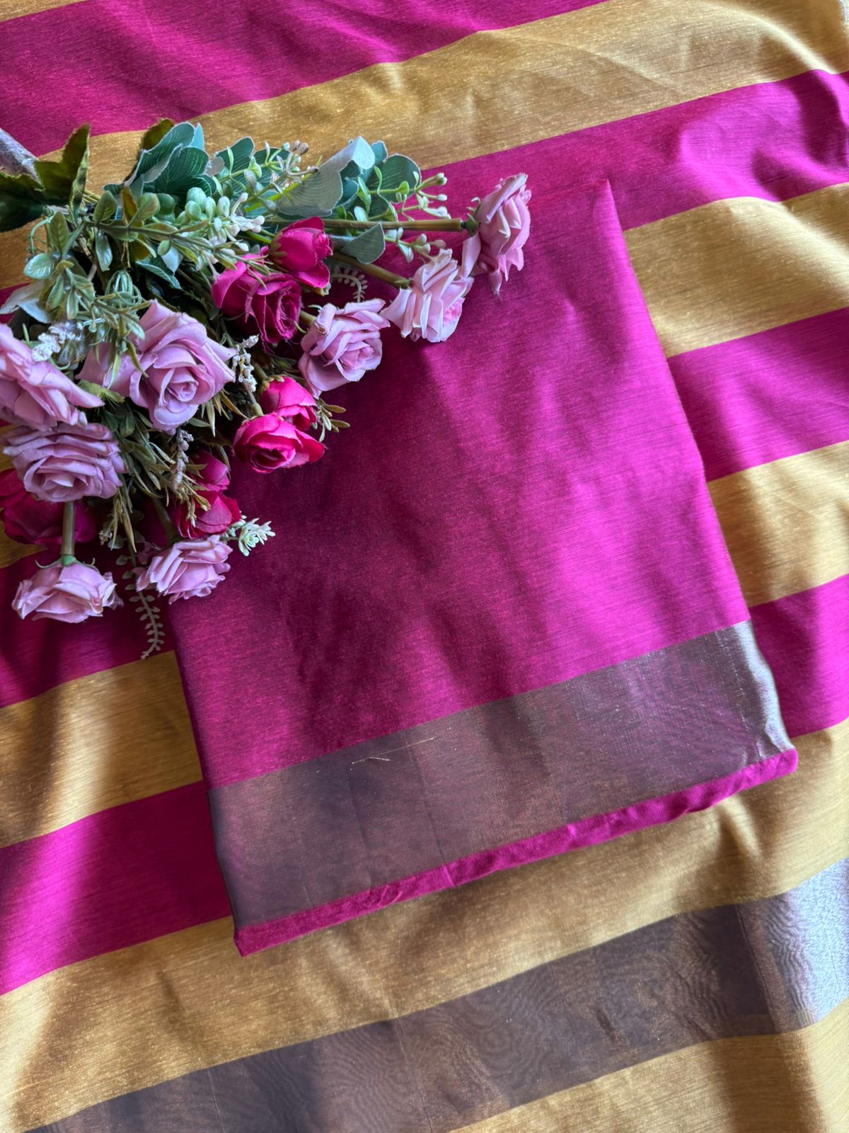 Plain silk Unstitched full size shirt