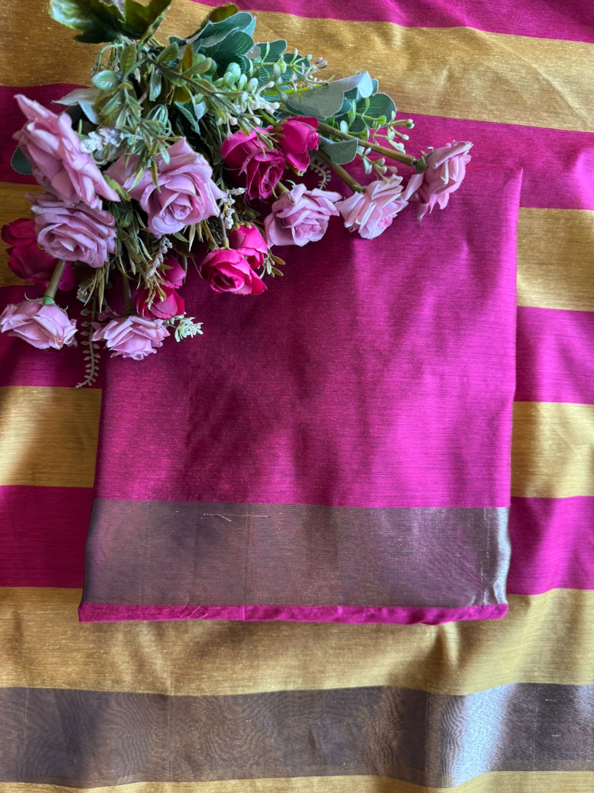 Plain silk Unstitched full size shirt