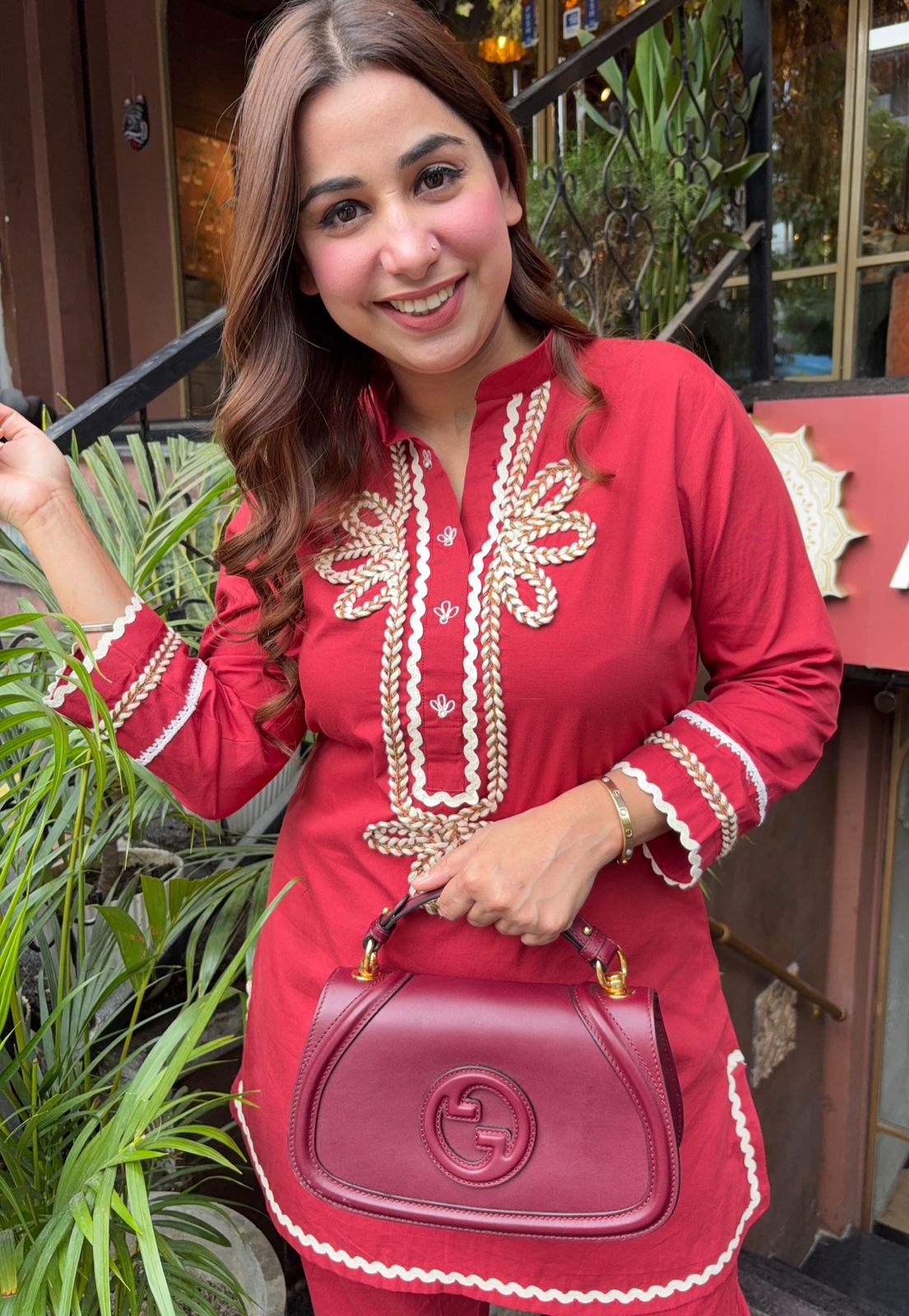 Smart design cotton Coord Set