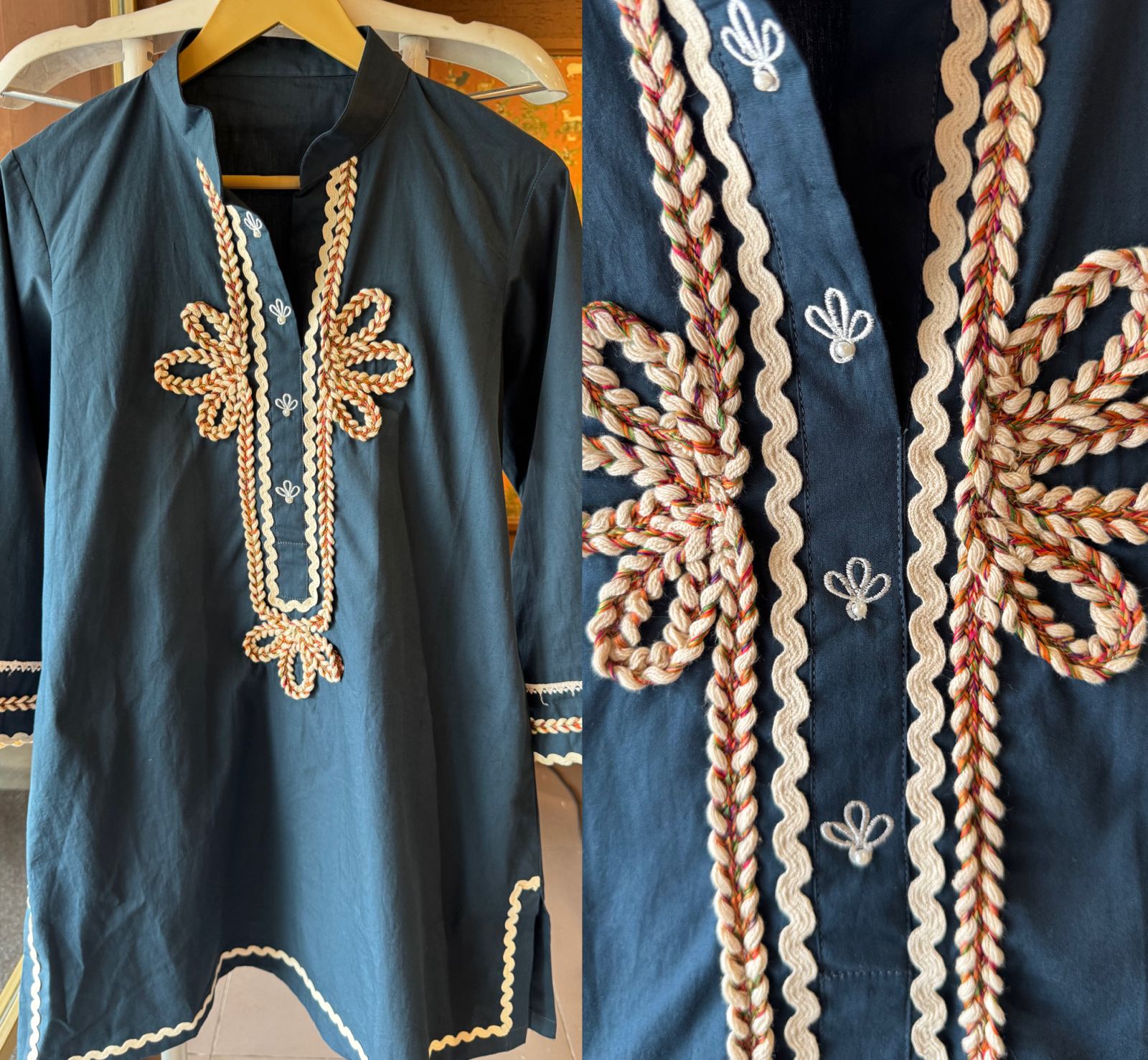 Smart design cotton Coord Set