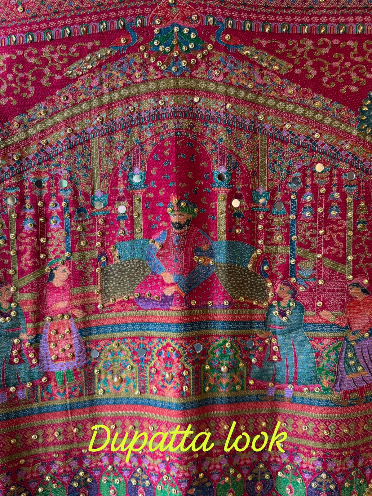 Shimmer tissue Unstitched Shirt