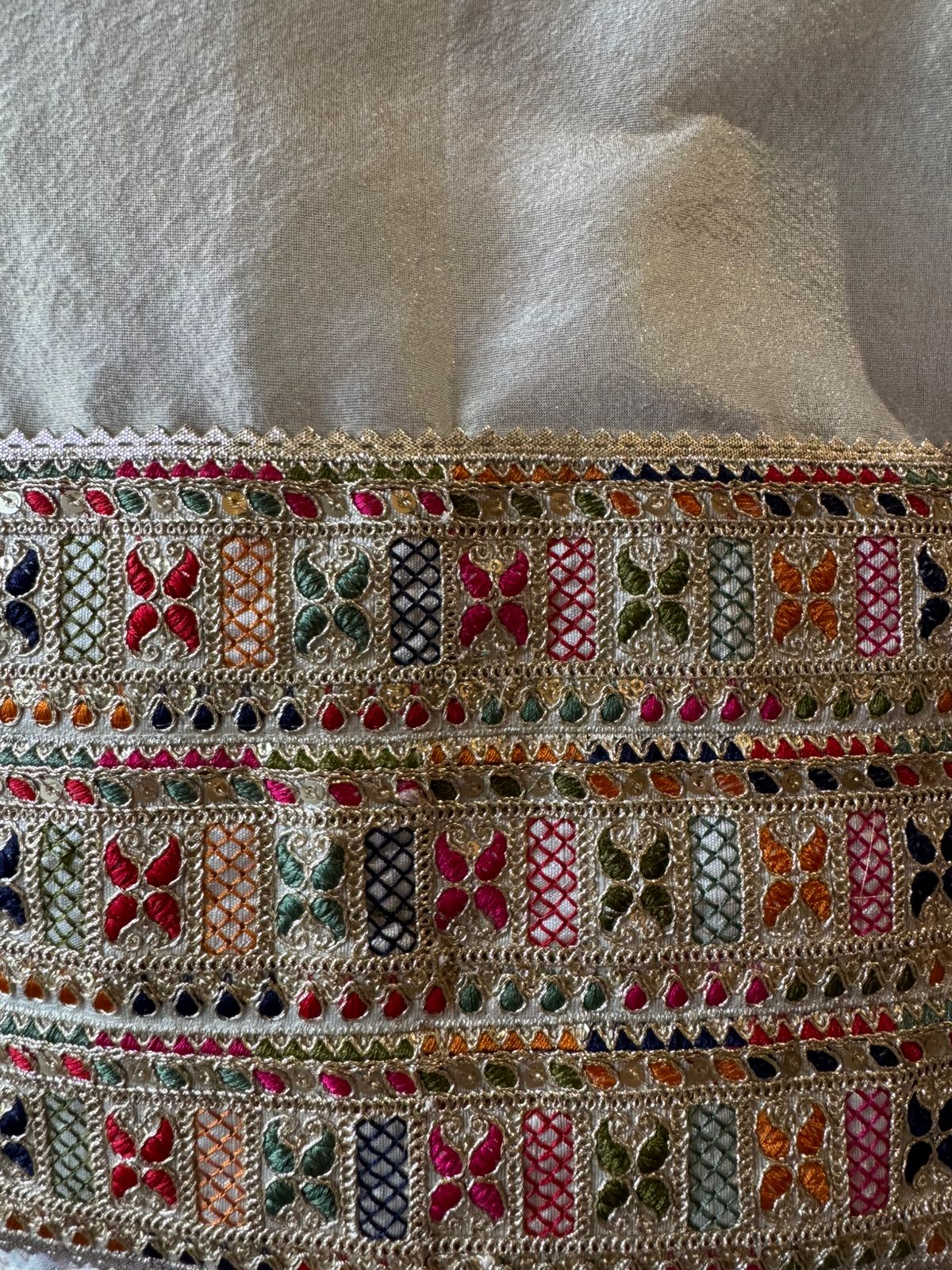 Shimmer organza Unstitched Shirt