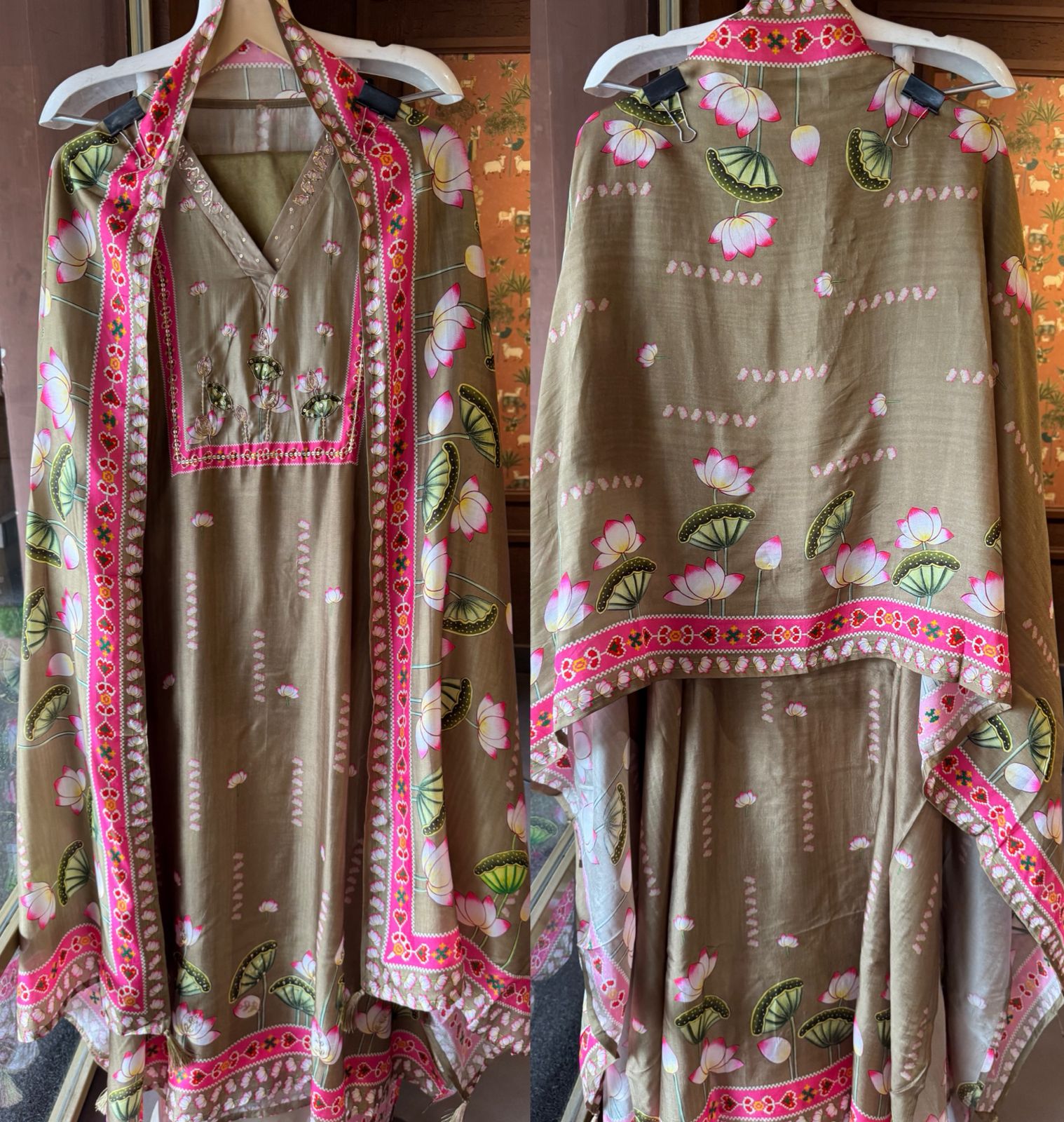 Pure Silk Unstitched Suit