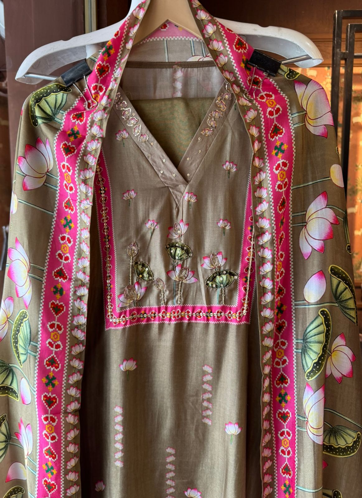 Pure Silk Unstitched Suit