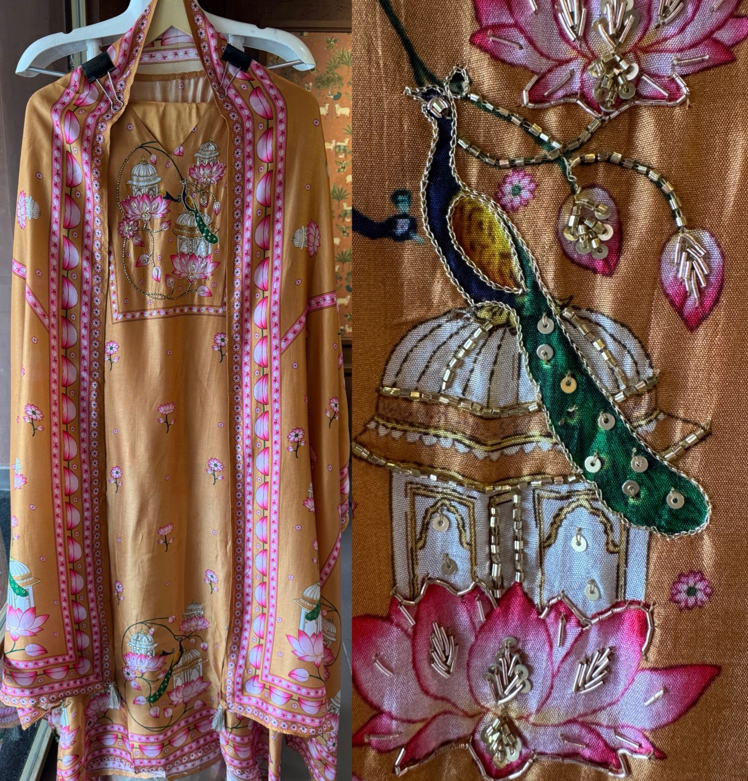 Pure Silk Unstitched Suit