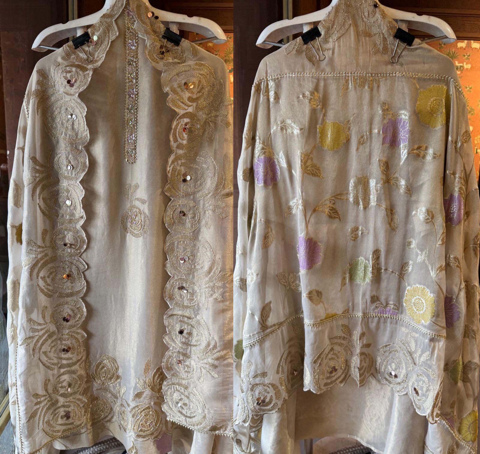 Shimmer tissue unstitched Shirt