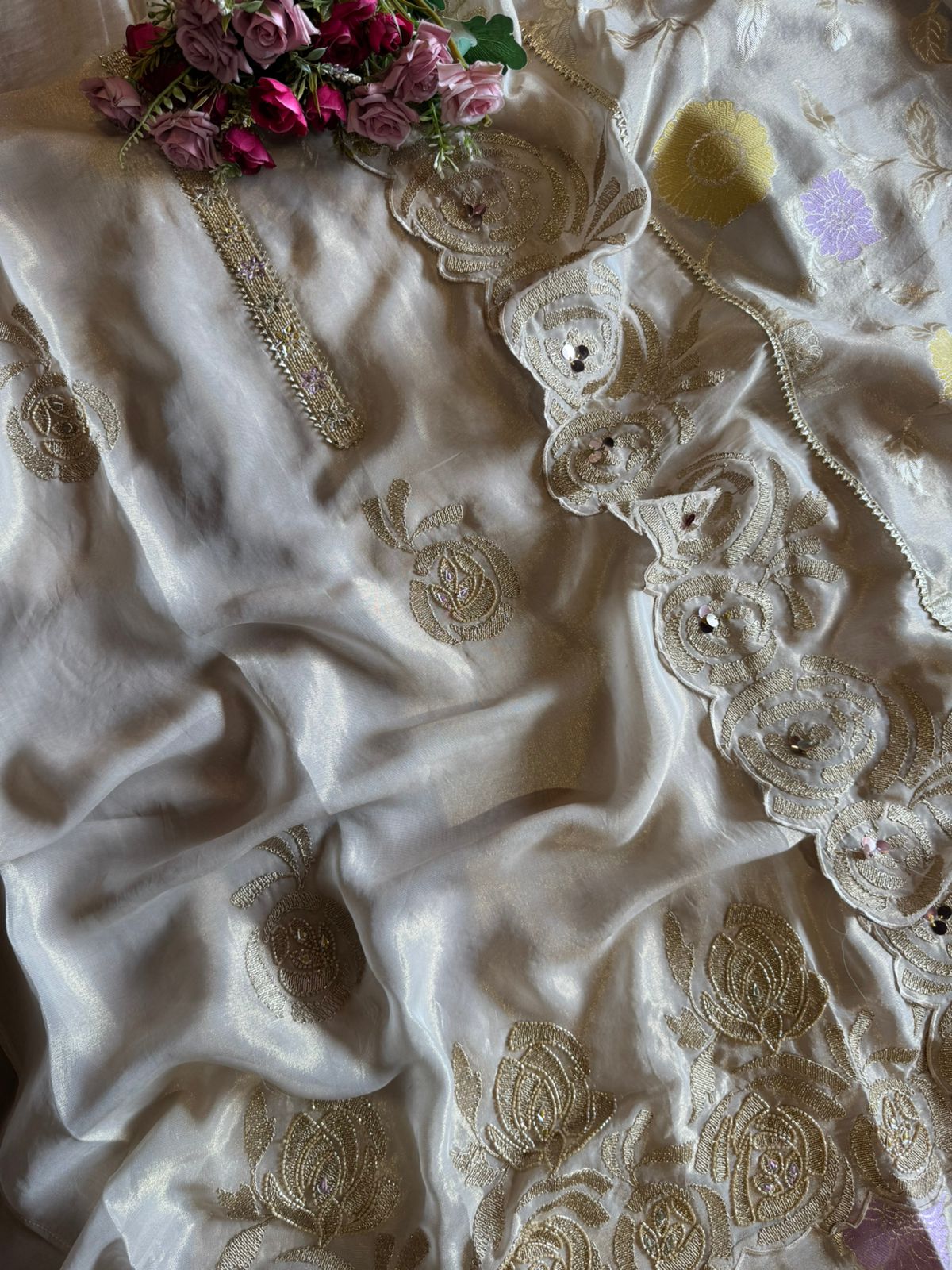 Shimmer tissue unstitched Shirt