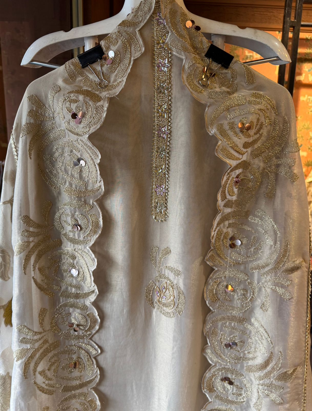 Shimmer tissue unstitched Shirt