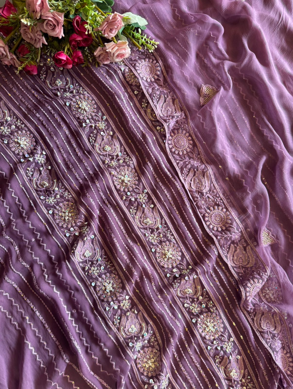 Pure georgette lakhnavi’s