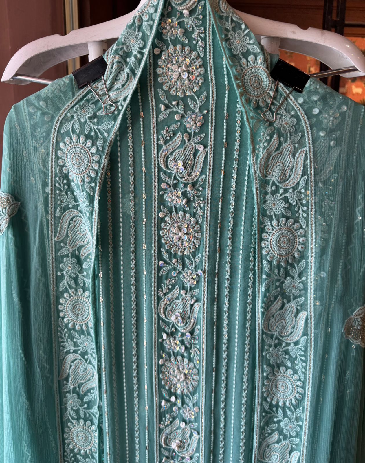 Pure georgette lakhnavi’s