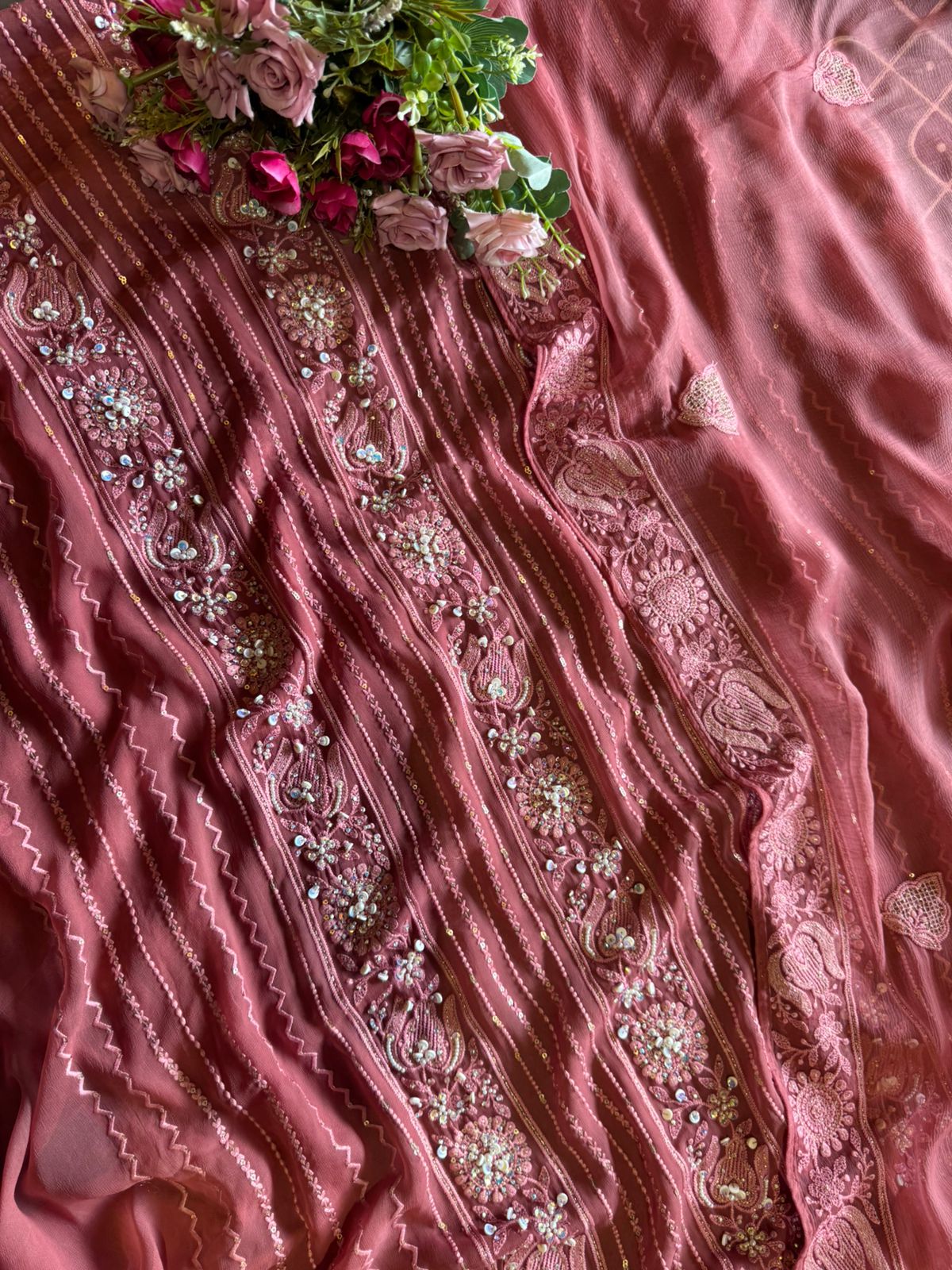 Pure georgette lakhnavi’s