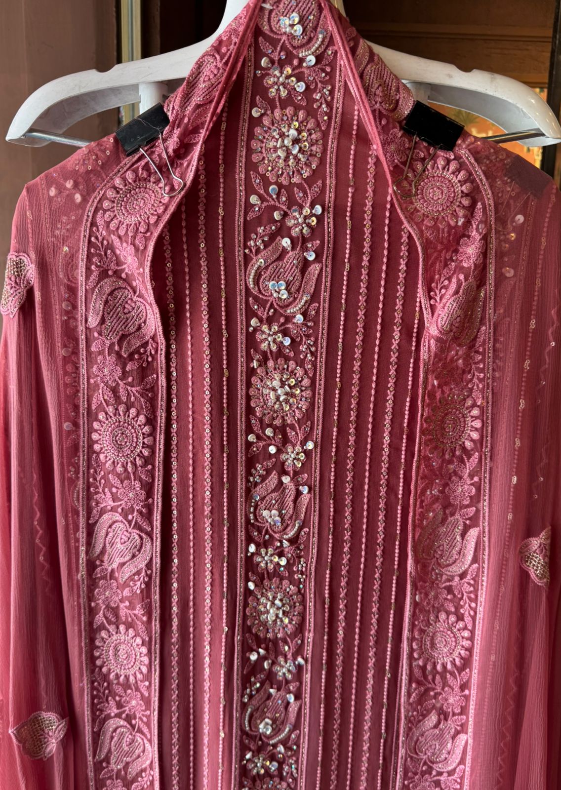 Pure georgette lakhnavi’s