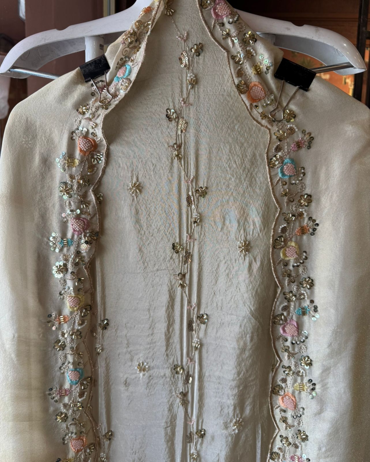 ure shimmer tissue shirt