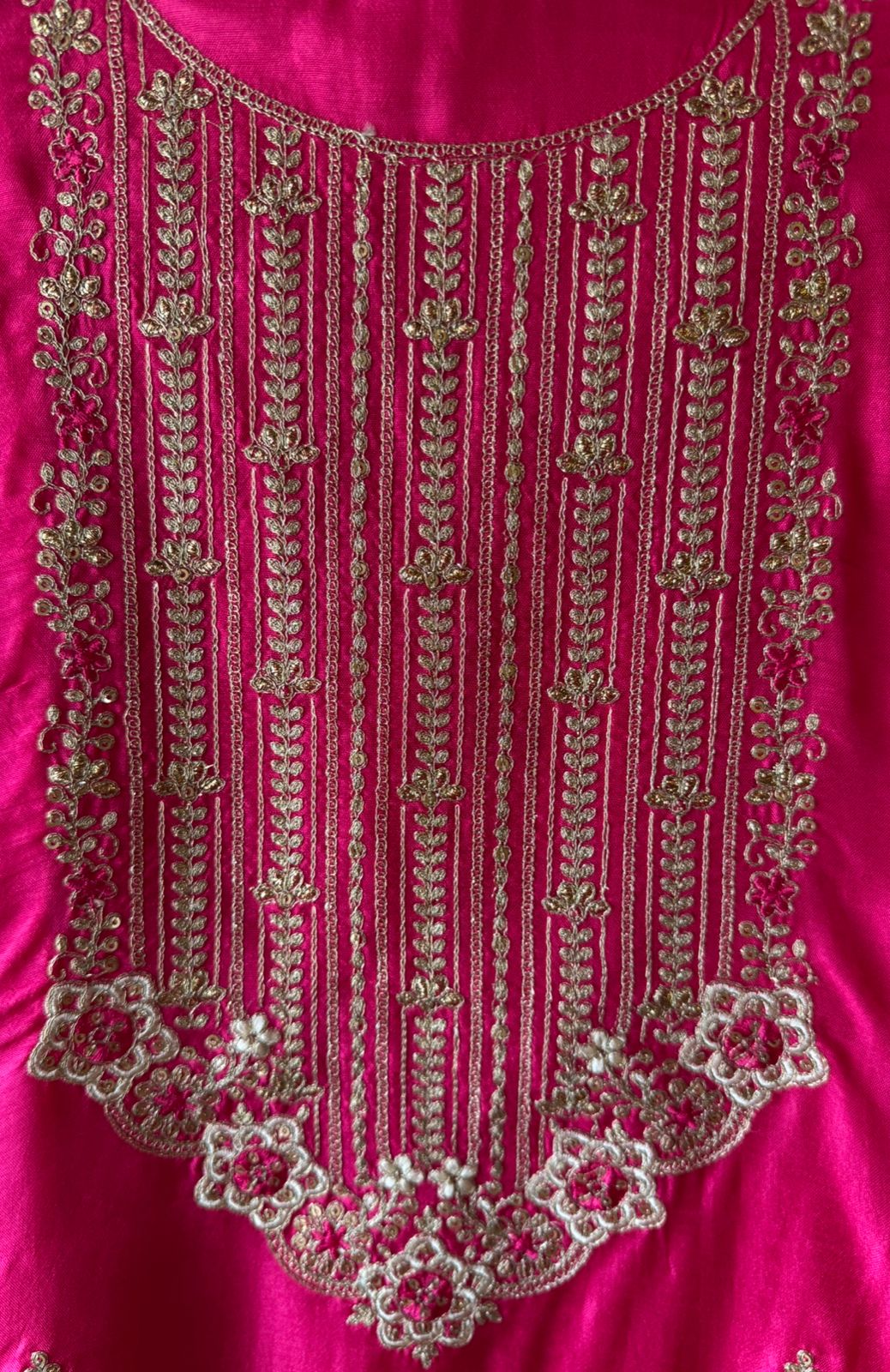 Pure Silk Shirt with Beautiful Dori