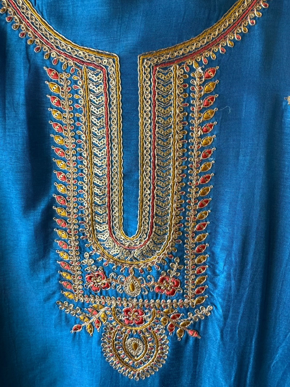 Pure Silk Shirt with Beautiful Dori