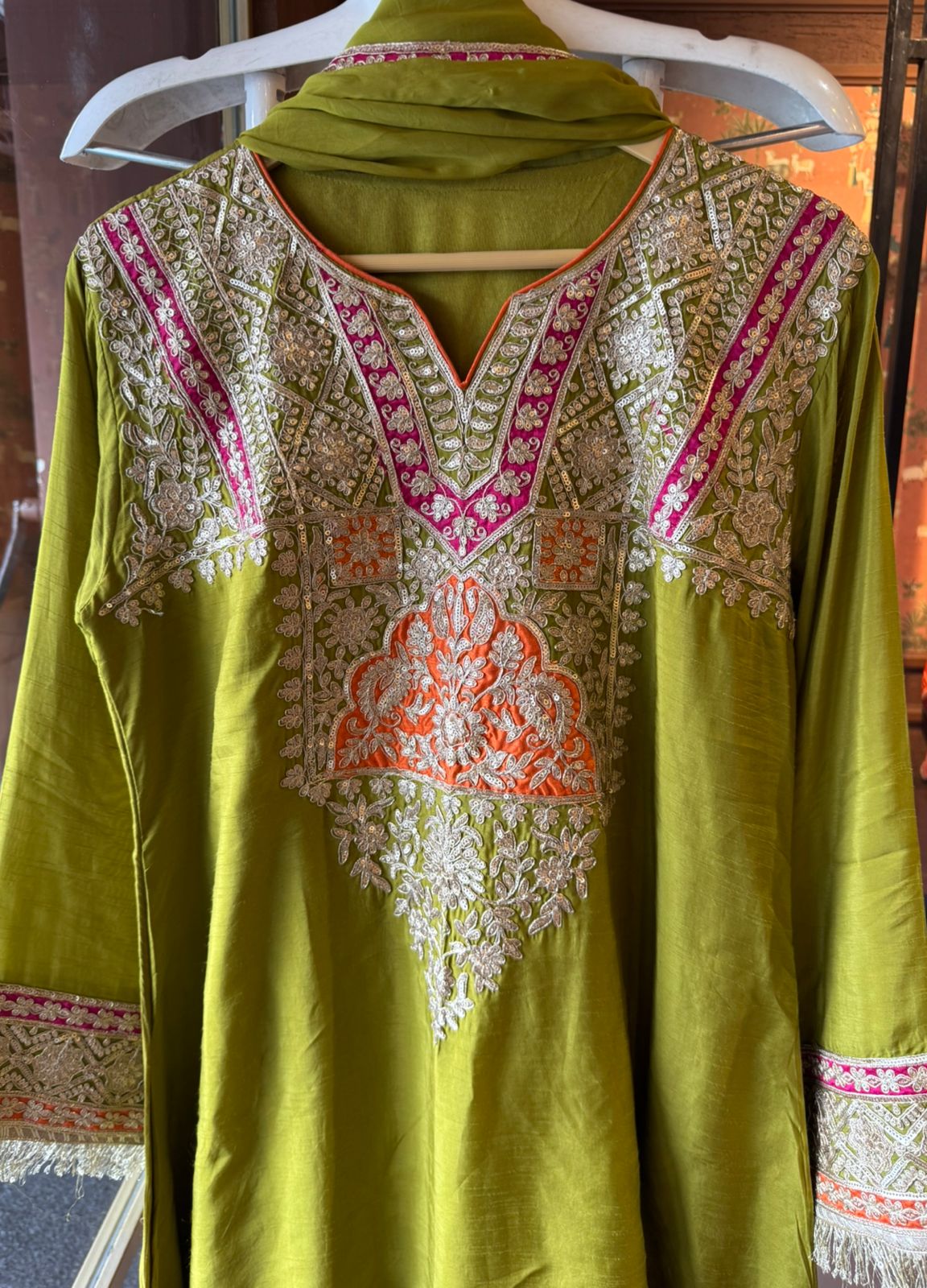 Pure 100% silk Kurta