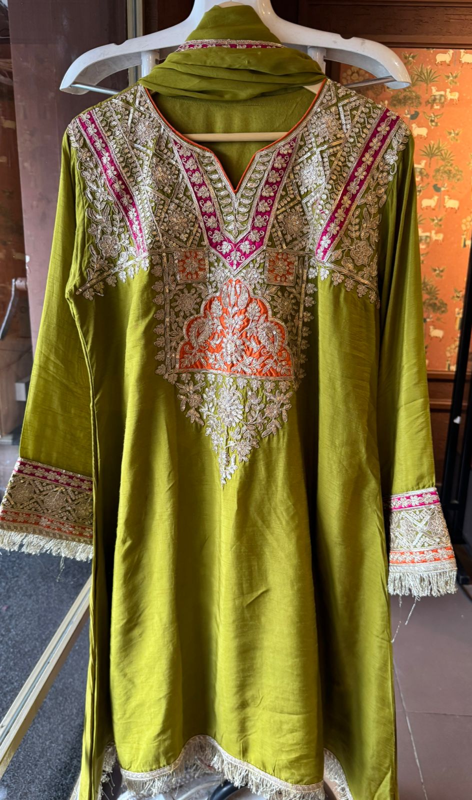 Pure 100% silk Kurta