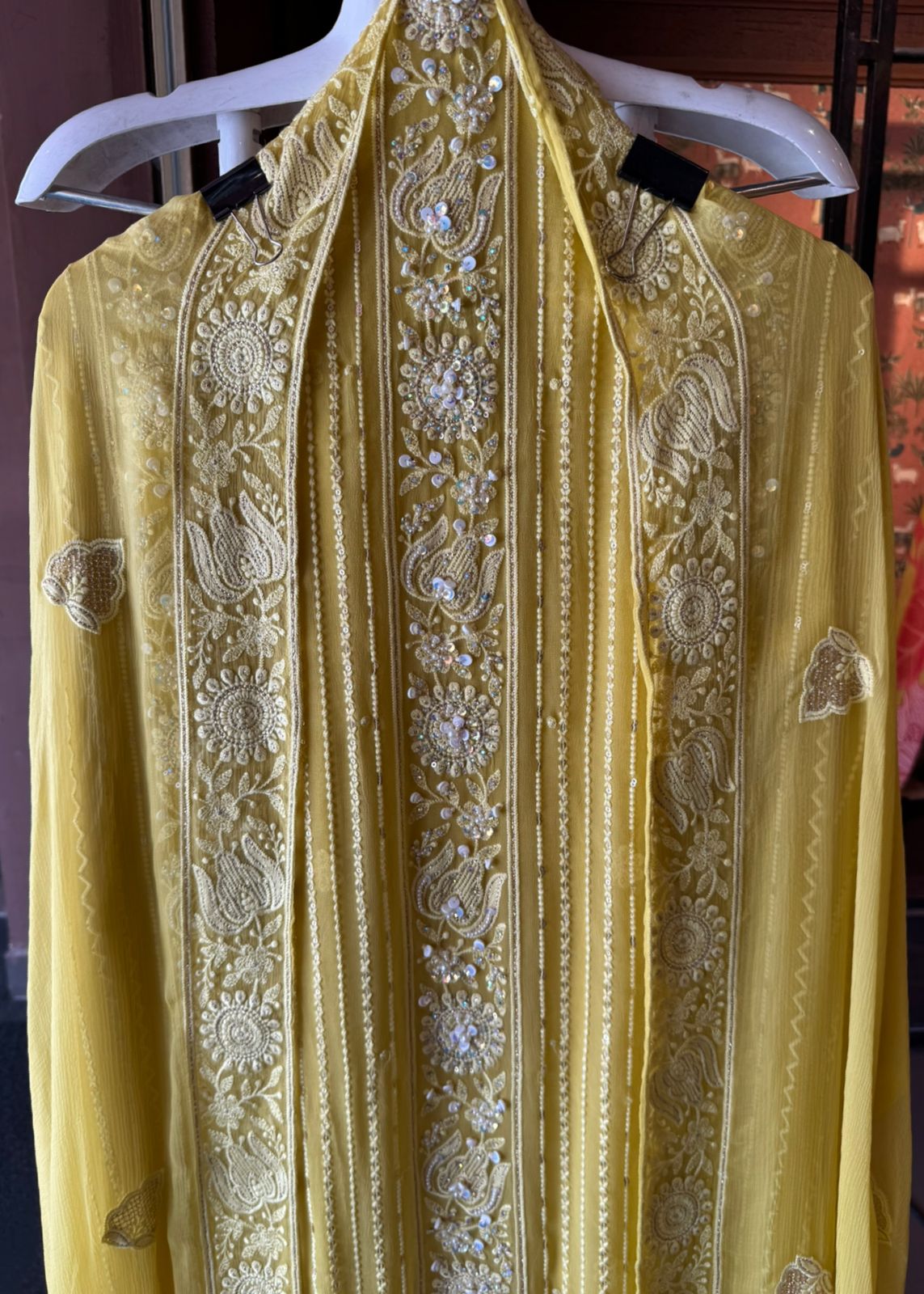 Pure georgette lakhnavi’s