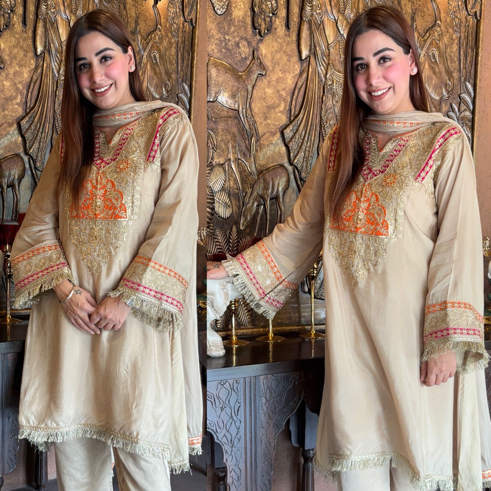 Pure georgette lakhnavi’s