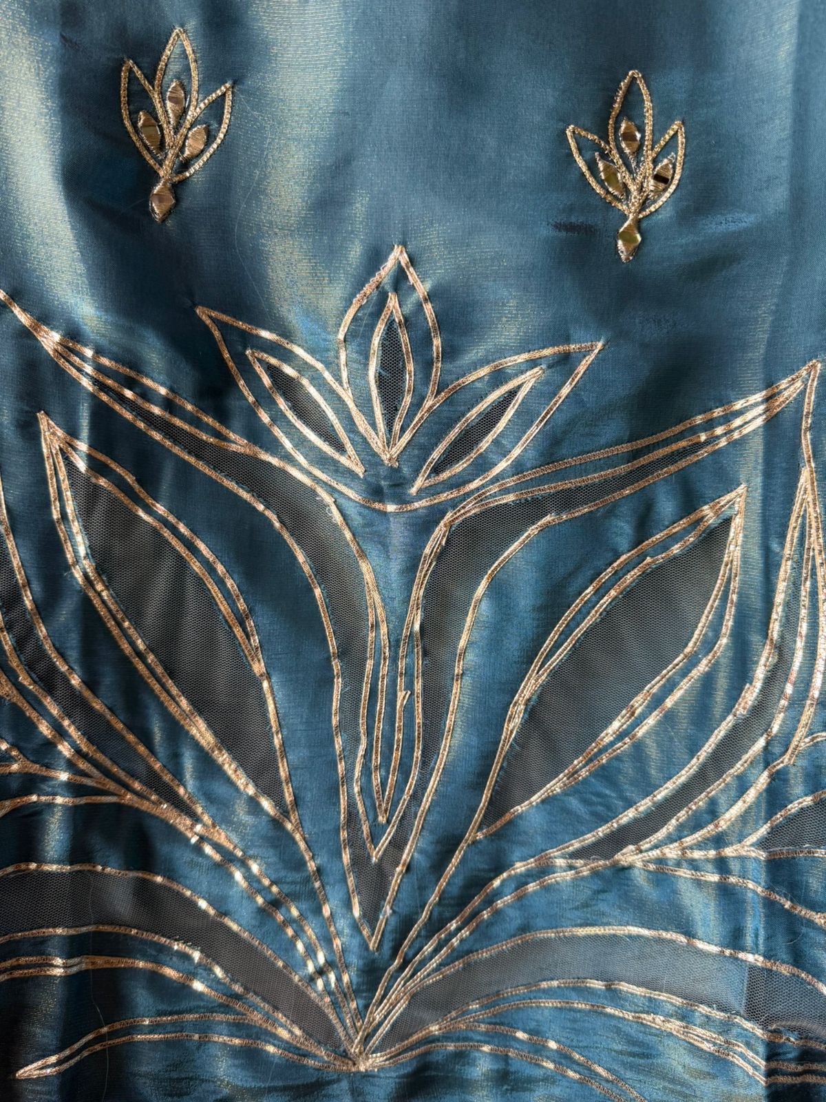 Soft tissue  unstitched full size kurta