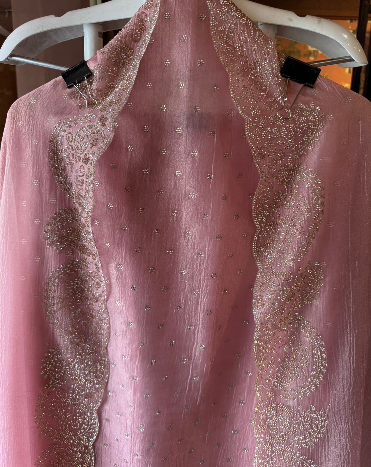 Crushed tissue unstitched full size Shirt